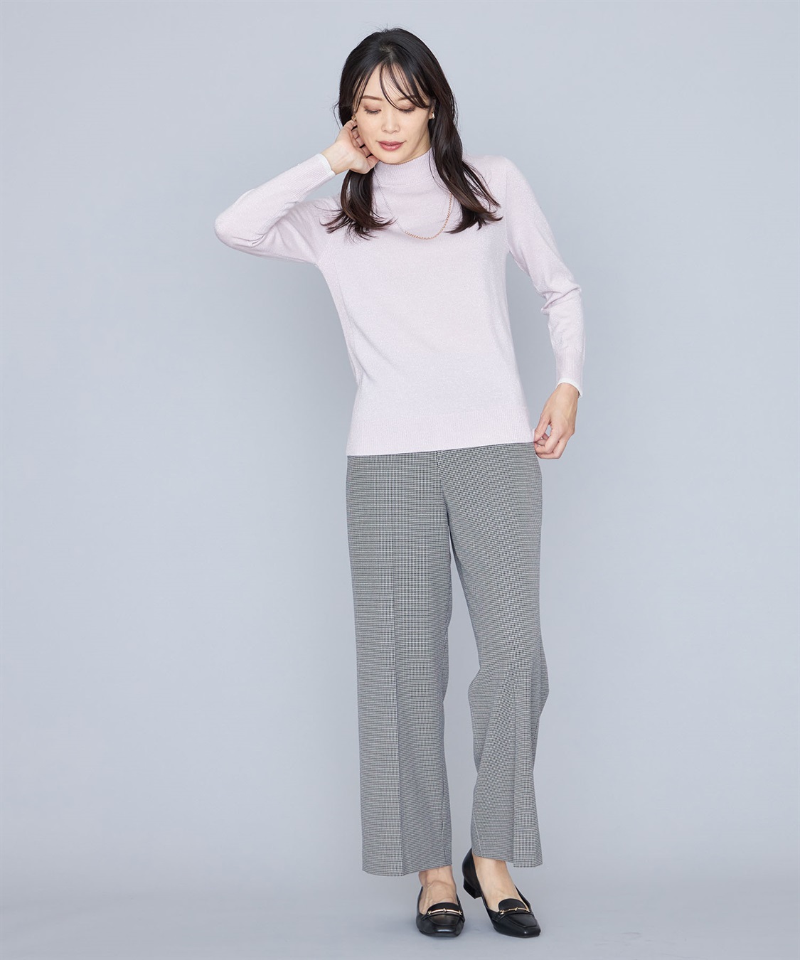 A/C DESIGN BY ALPHA CUBIC ラメリブニットプルオーバー_sub_19