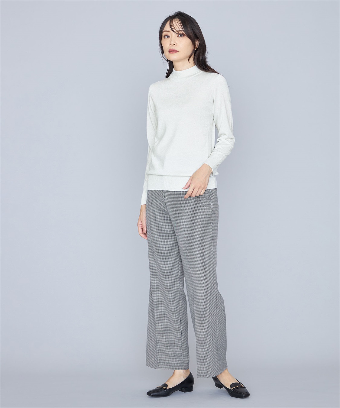 A/C DESIGN BY ALPHA CUBIC ラメリブニットプルオーバー_sub_24