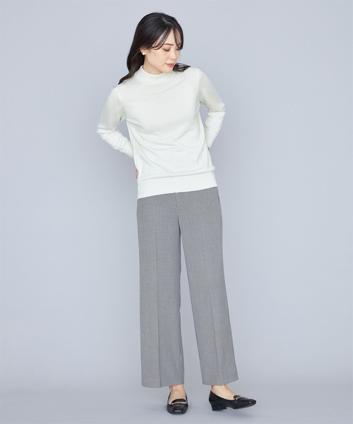 A/C DESIGN BY ALPHA CUBIC ラメリブニットプルオーバー_sub_25