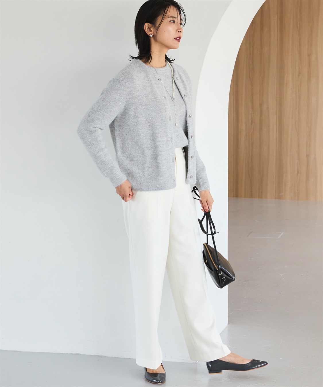 A/C DESIGN BY ALPHA CUBIC スパンコールニットプルオーバー_sub_15