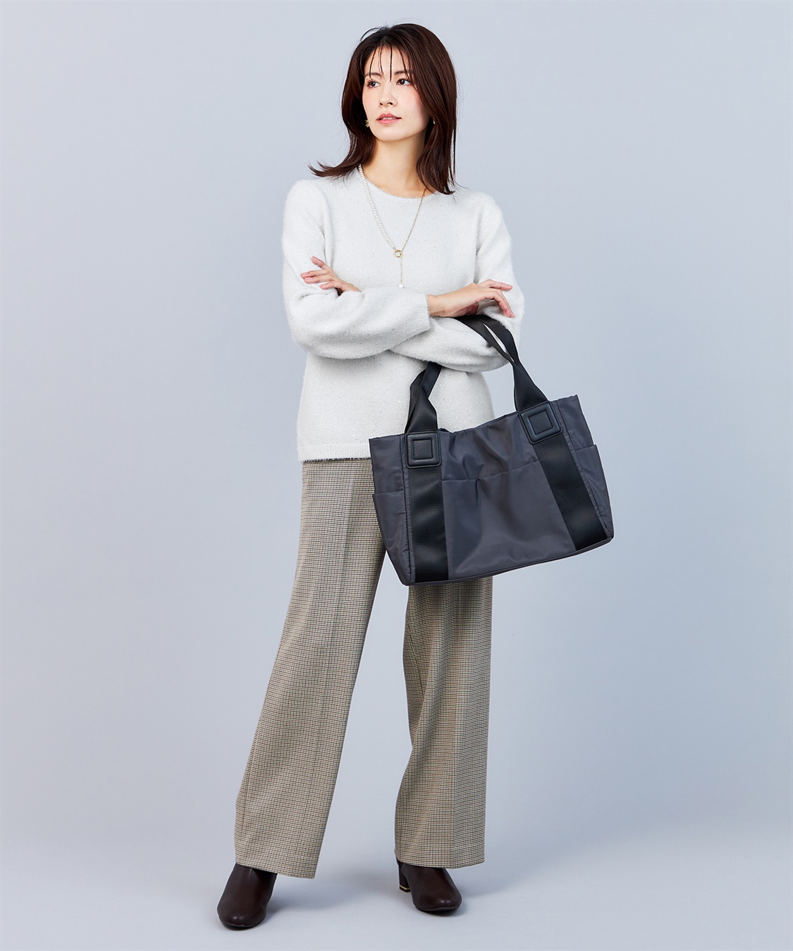 A/C DESIGN BY ALPHA CUBIC スパンコールニットプルオーバー_sub_17