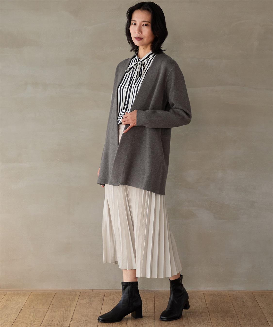 A/C DESIGN BY ALPHA CUBIC コーディガン_sub_12