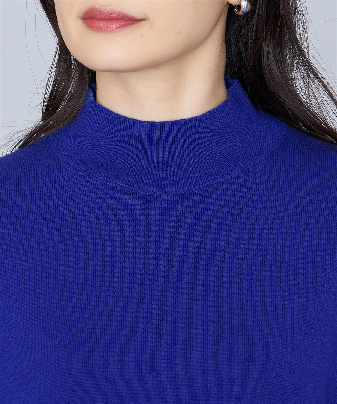 A/C DESIGN BY ALPHA CUBIC ハイカラーニットプルオーバー_sub_5