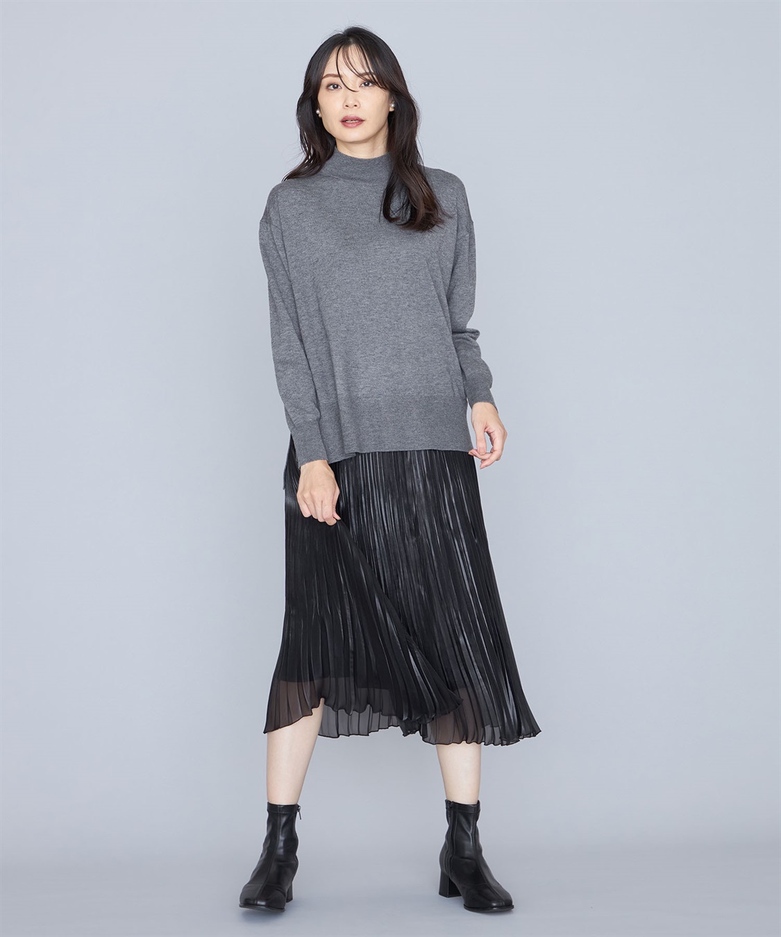 A/C DESIGN BY ALPHA CUBIC ハイカラーニットプルオーバー_sub_20