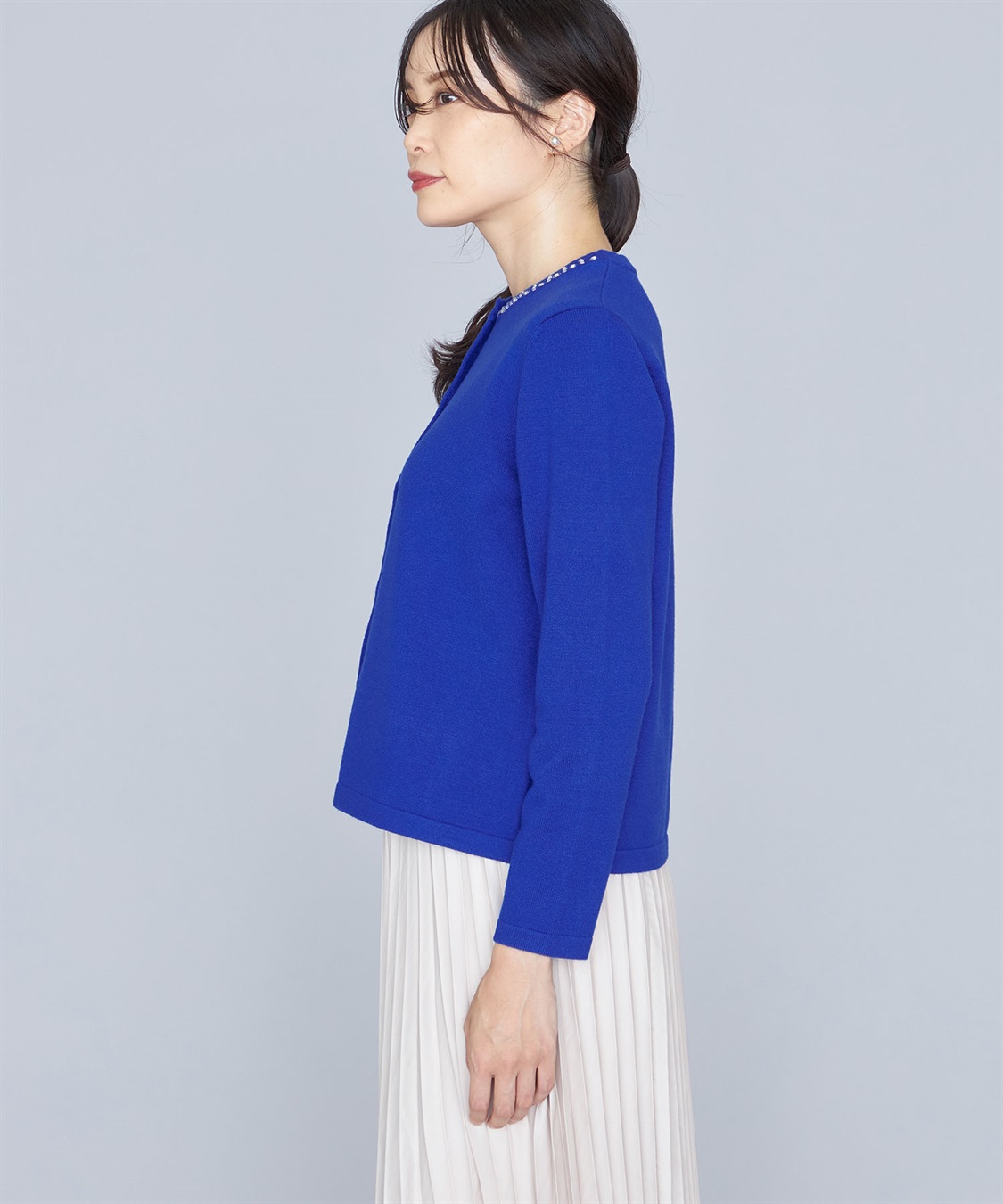 A/C DESIGN BY ALPHA CUBIC ビジューニットカーディガン_sub_3