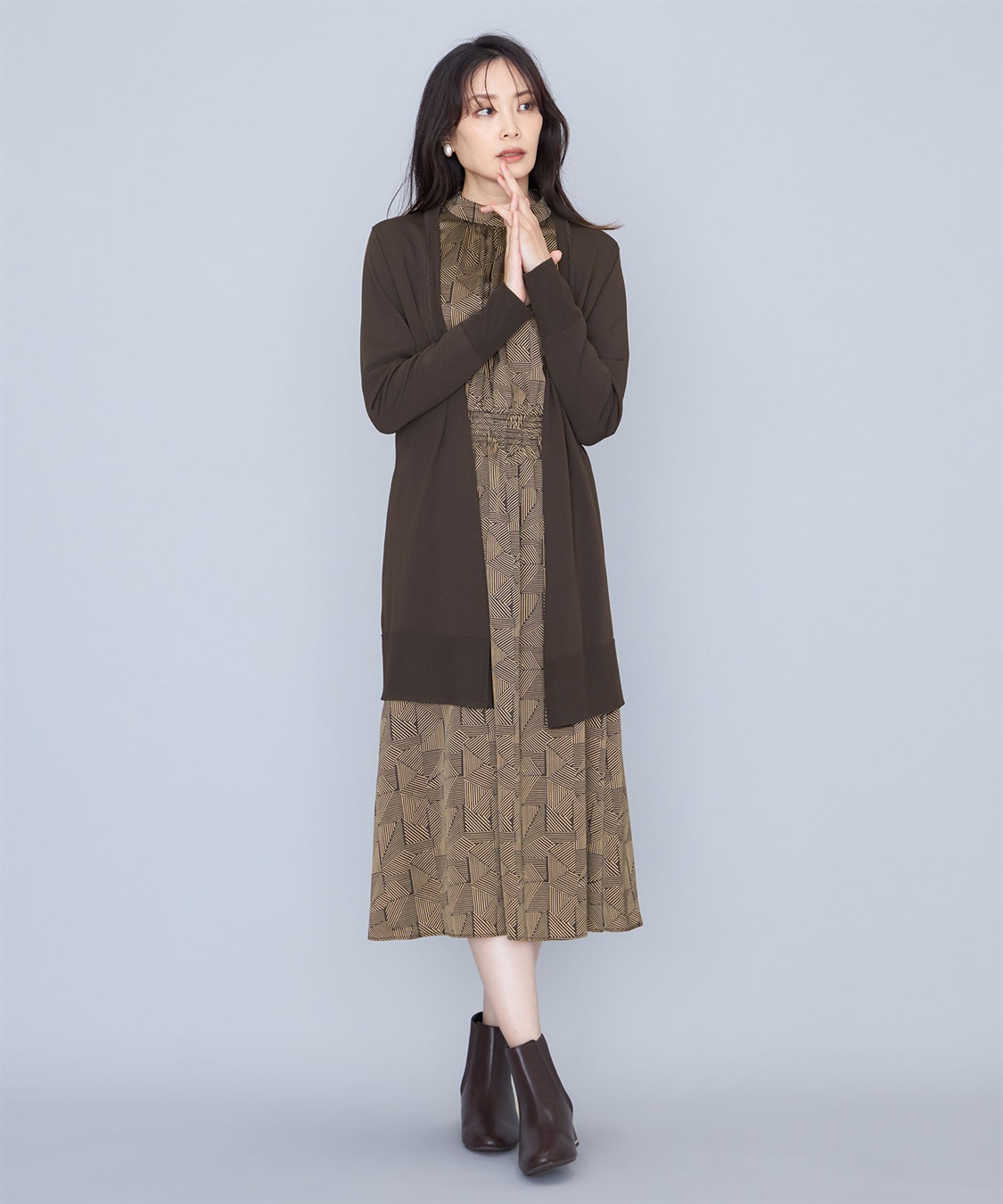 A/C DESIGN BY ALPHA CUBIC ニットカーディガン_sub_18