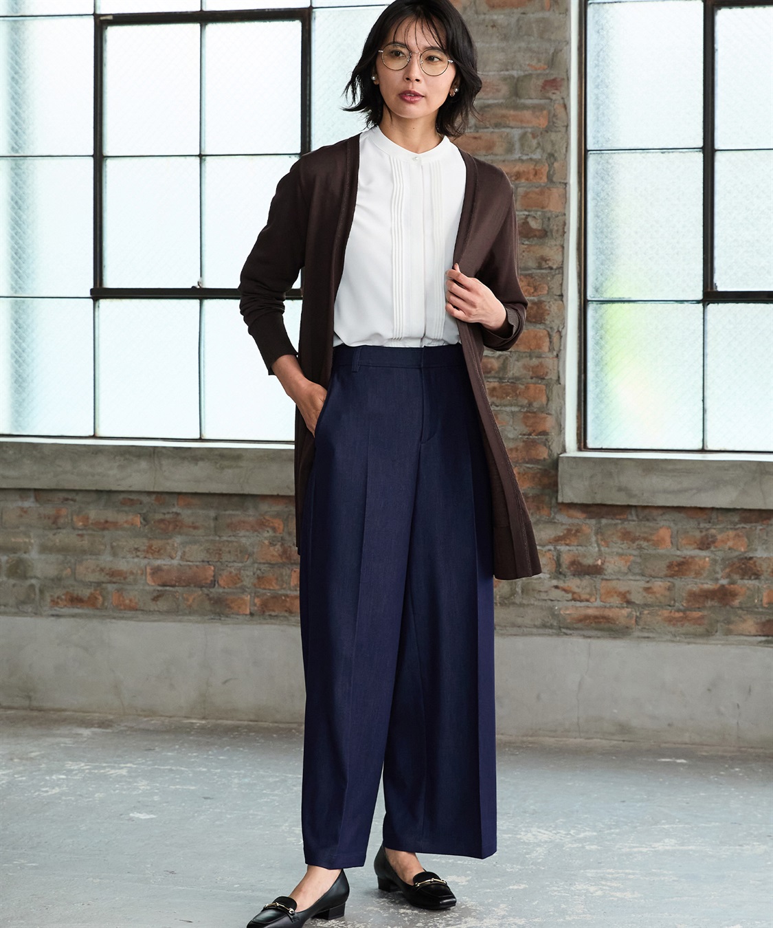 A/C DESIGN BY ALPHA CUBIC ニットカーディガン_sub_20