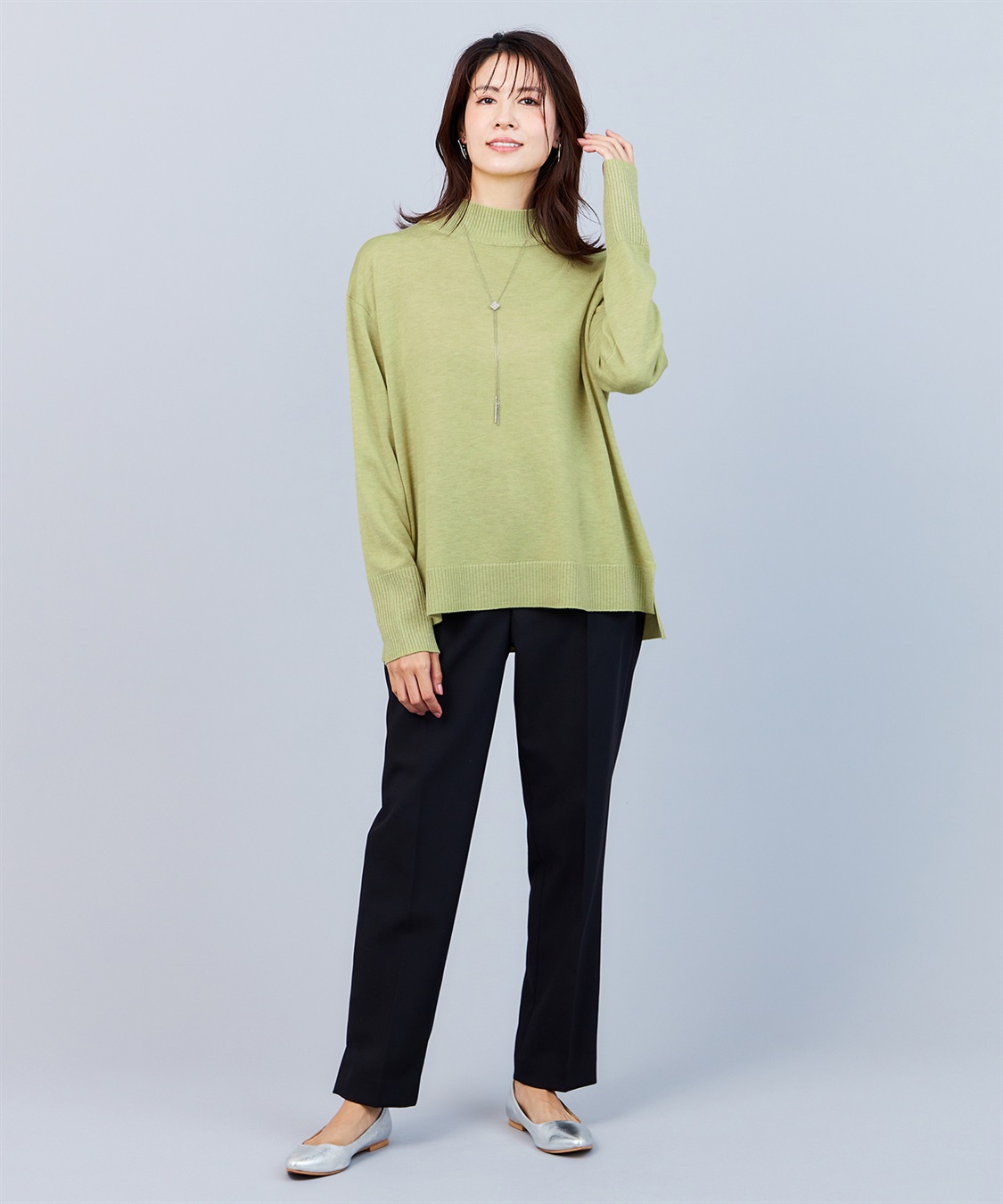 A/C DESIGN BY ALPHA CUBIC ハイネックニットプルオーバー_sub_13