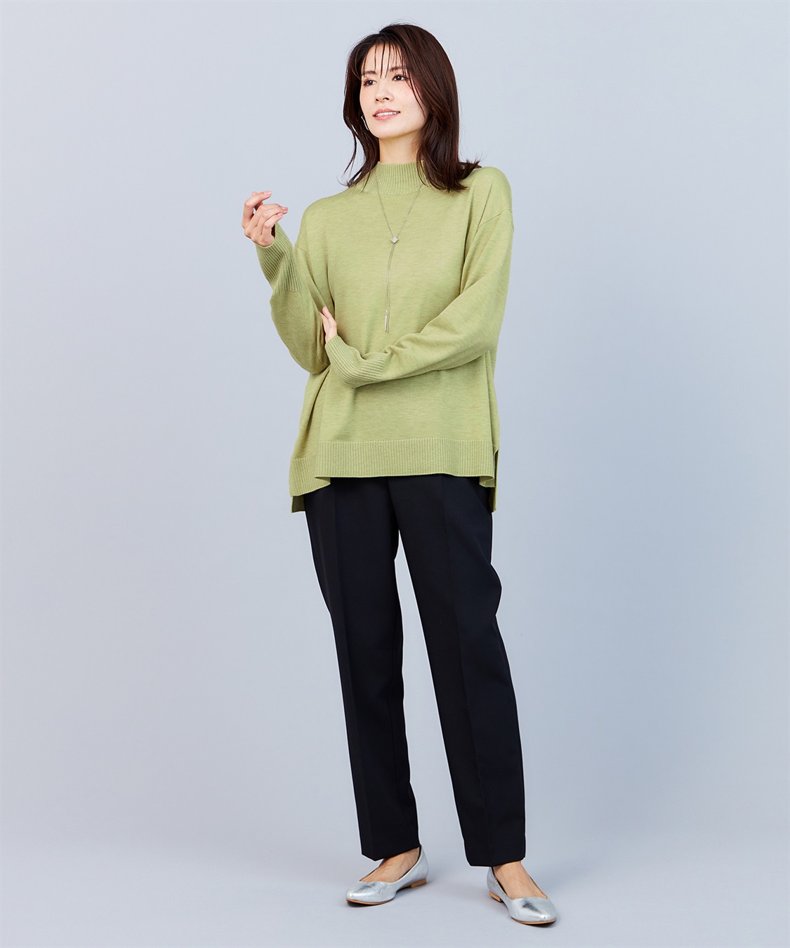 A/C DESIGN BY ALPHA CUBIC ハイネックニットプルオーバー_sub_14