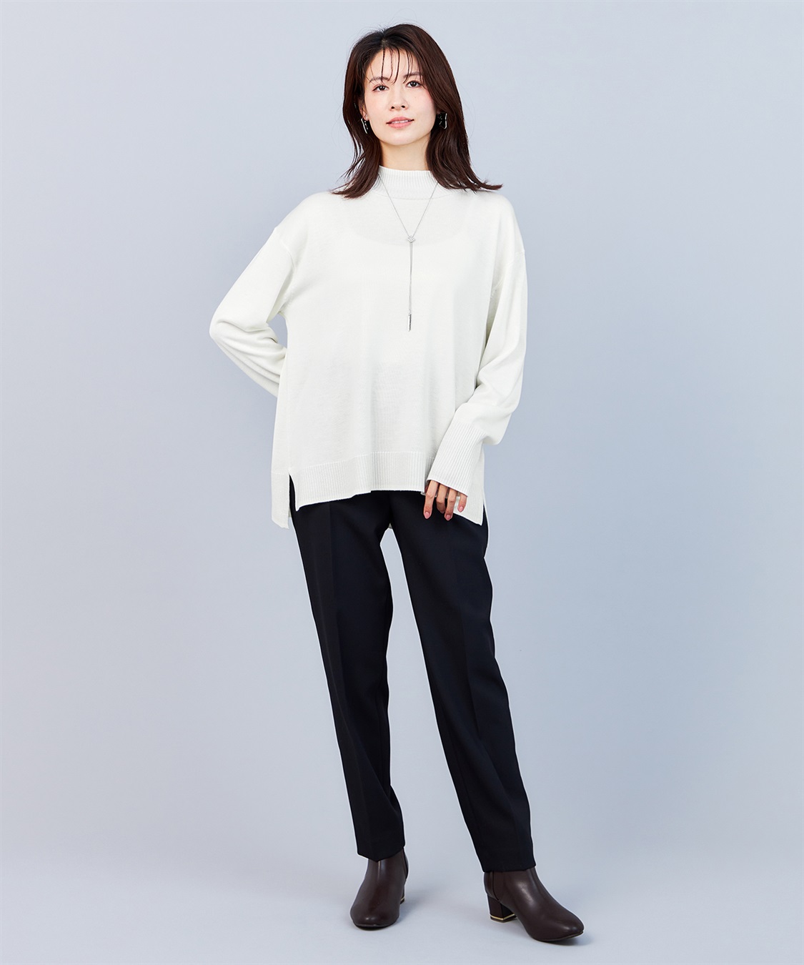 A/C DESIGN BY ALPHA CUBIC ハイネックニットプルオーバー_sub_17