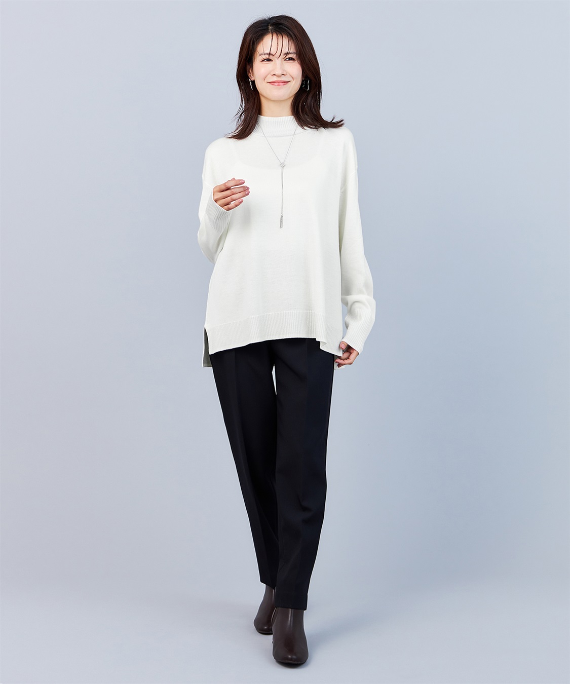 A/C DESIGN BY ALPHA CUBIC ハイネックニットプルオーバー_sub_18