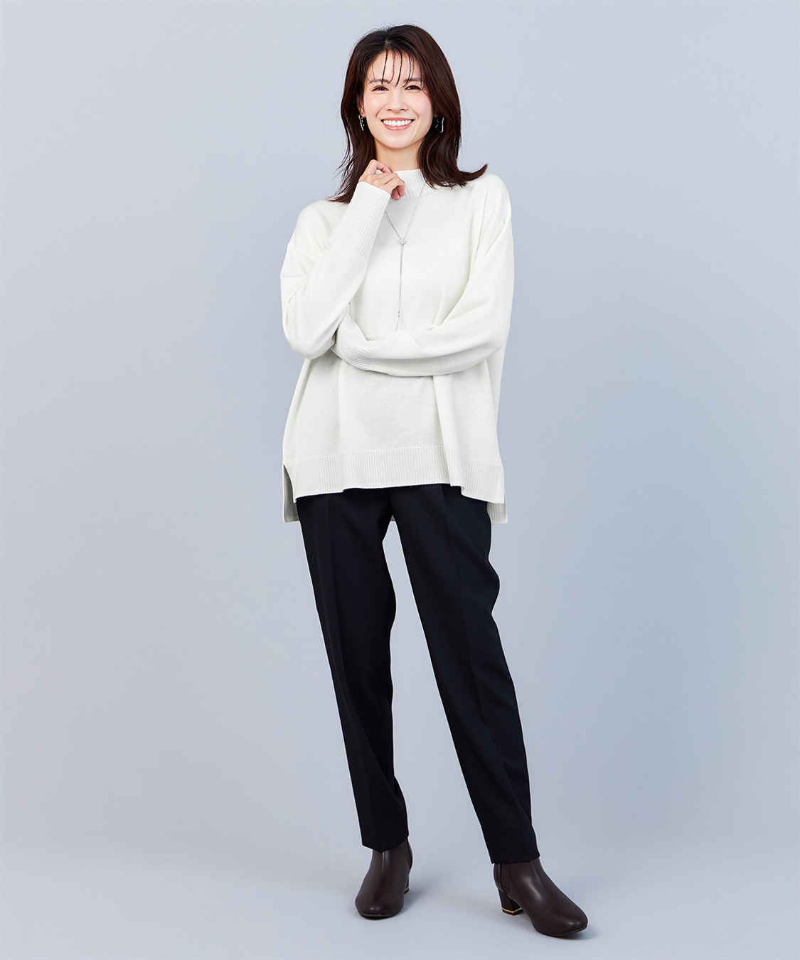 A/C DESIGN BY ALPHA CUBIC ハイネックニットプルオーバー_sub_19