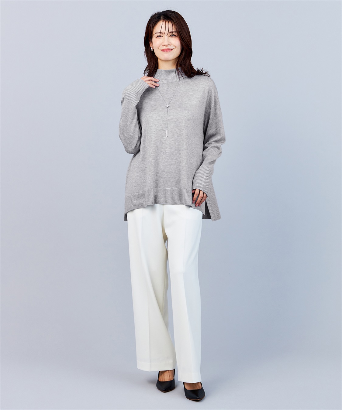 A/C DESIGN BY ALPHA CUBIC ハイネックニットプルオーバー_sub_20