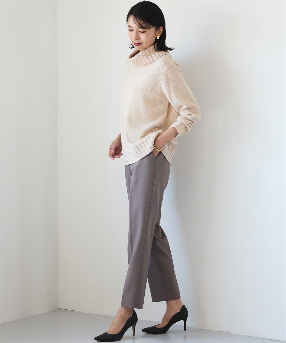 A/C DESIGN BY ALPHA CUBIC タートルネックプルオーバー_sub_12