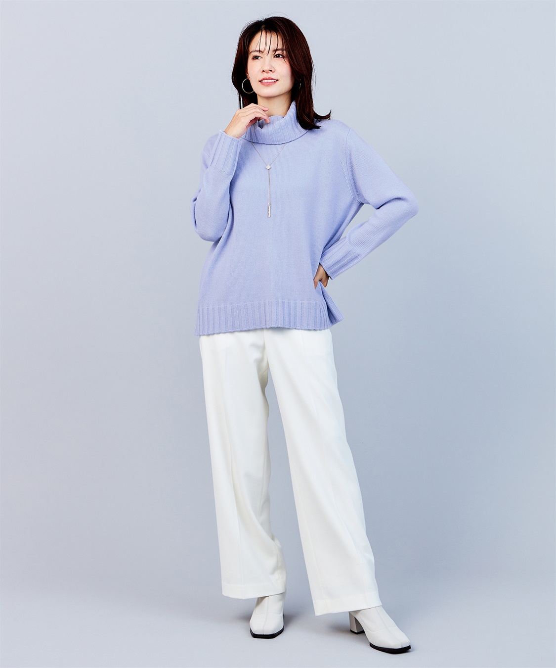 A/C DESIGN BY ALPHA CUBIC タートルネックプルオーバー_sub_18