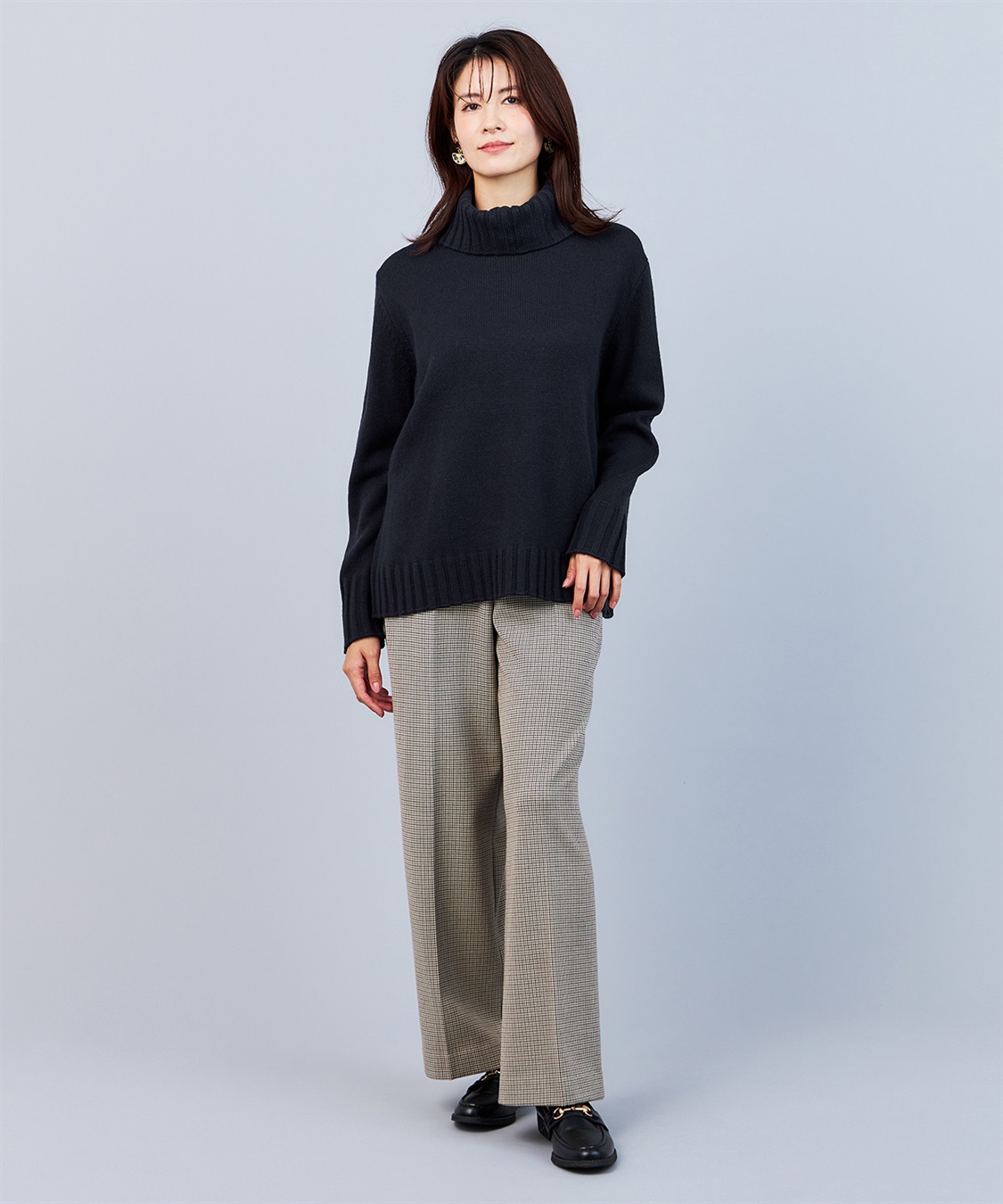 A/C DESIGN BY ALPHA CUBIC タートルネックプルオーバー_sub_24