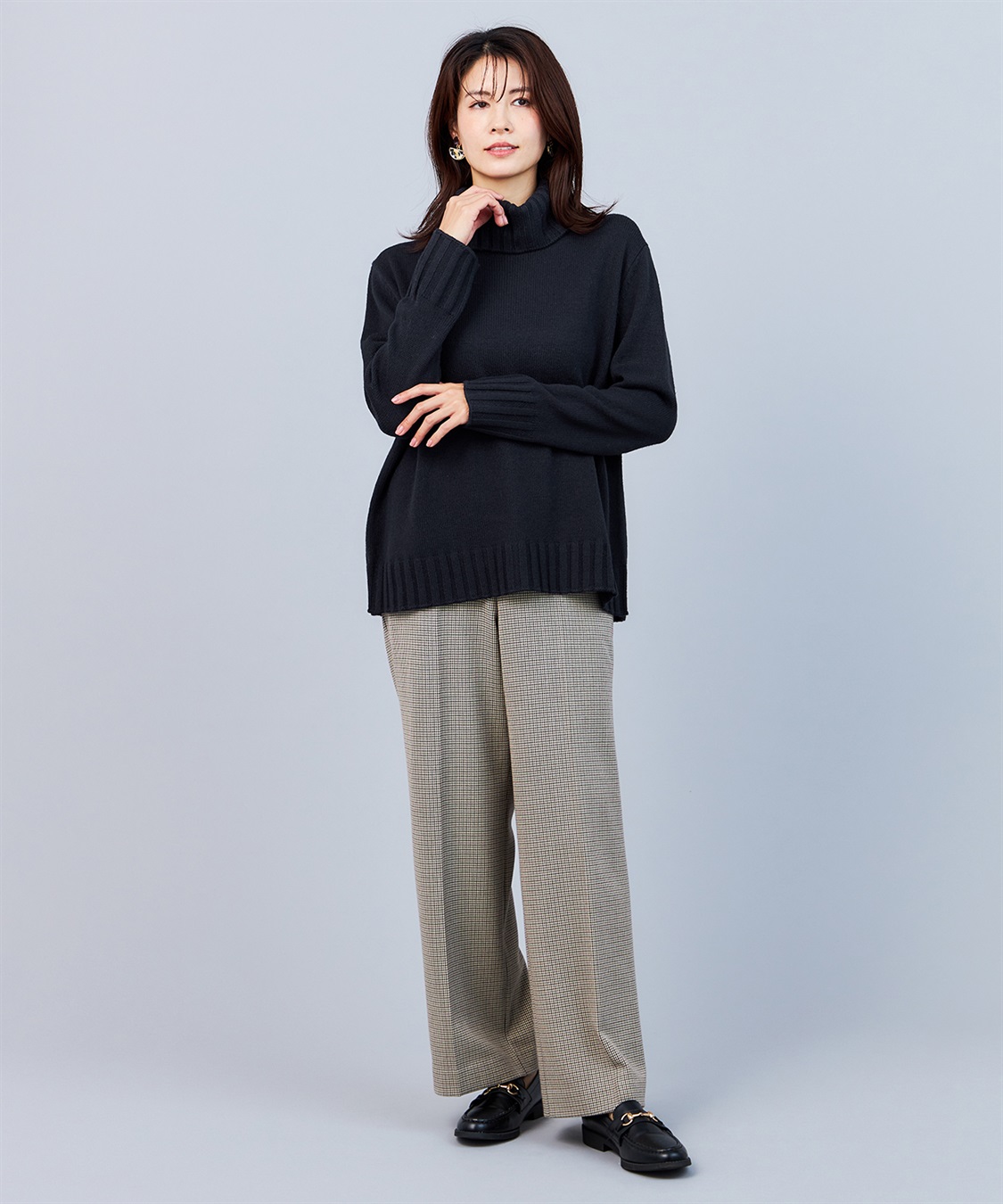 A/C DESIGN BY ALPHA CUBIC タートルネックプルオーバー_sub_25