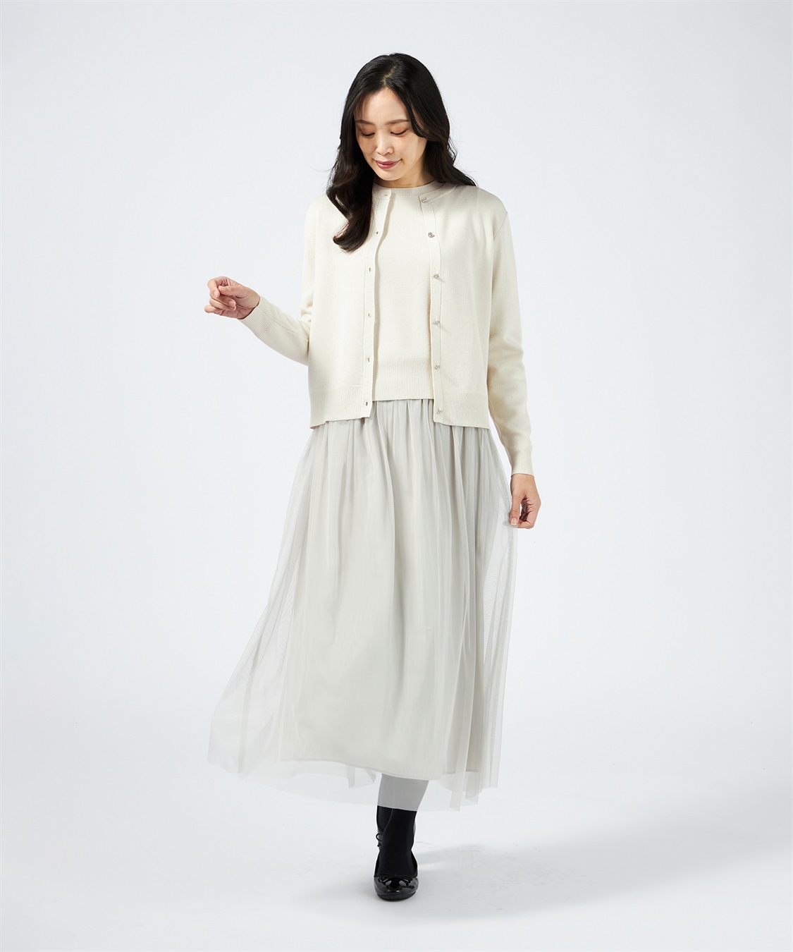 A/C DESIGN BY ALPHA CUBIC スパンコールニットプルオーバー_sub_17