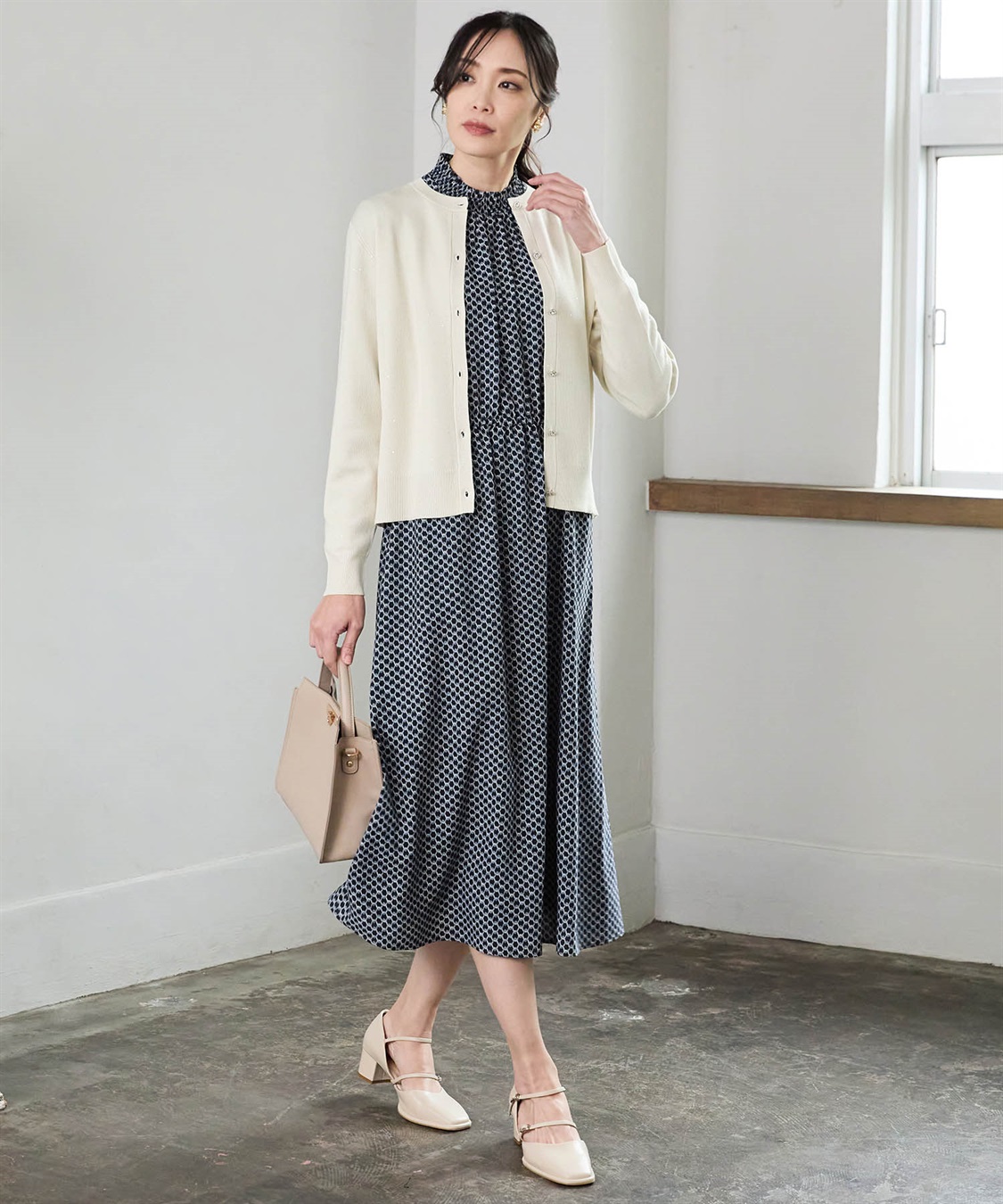 A/C DESIGN BY ALPHA CUBIC スパンコールニットカーディガン_sub_16