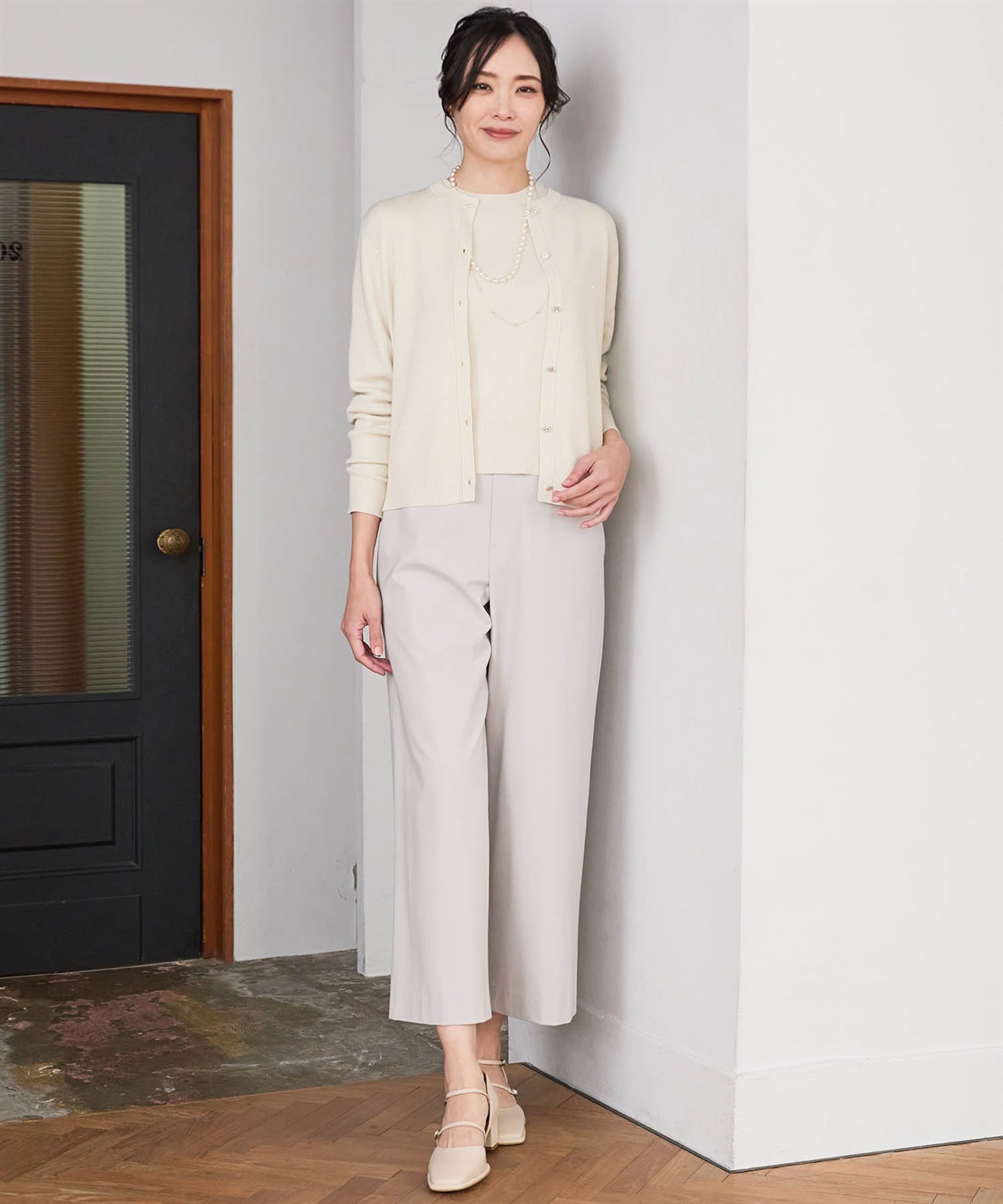 A/C DESIGN BY ALPHA CUBIC スパンコールニットカーディガン_sub_17