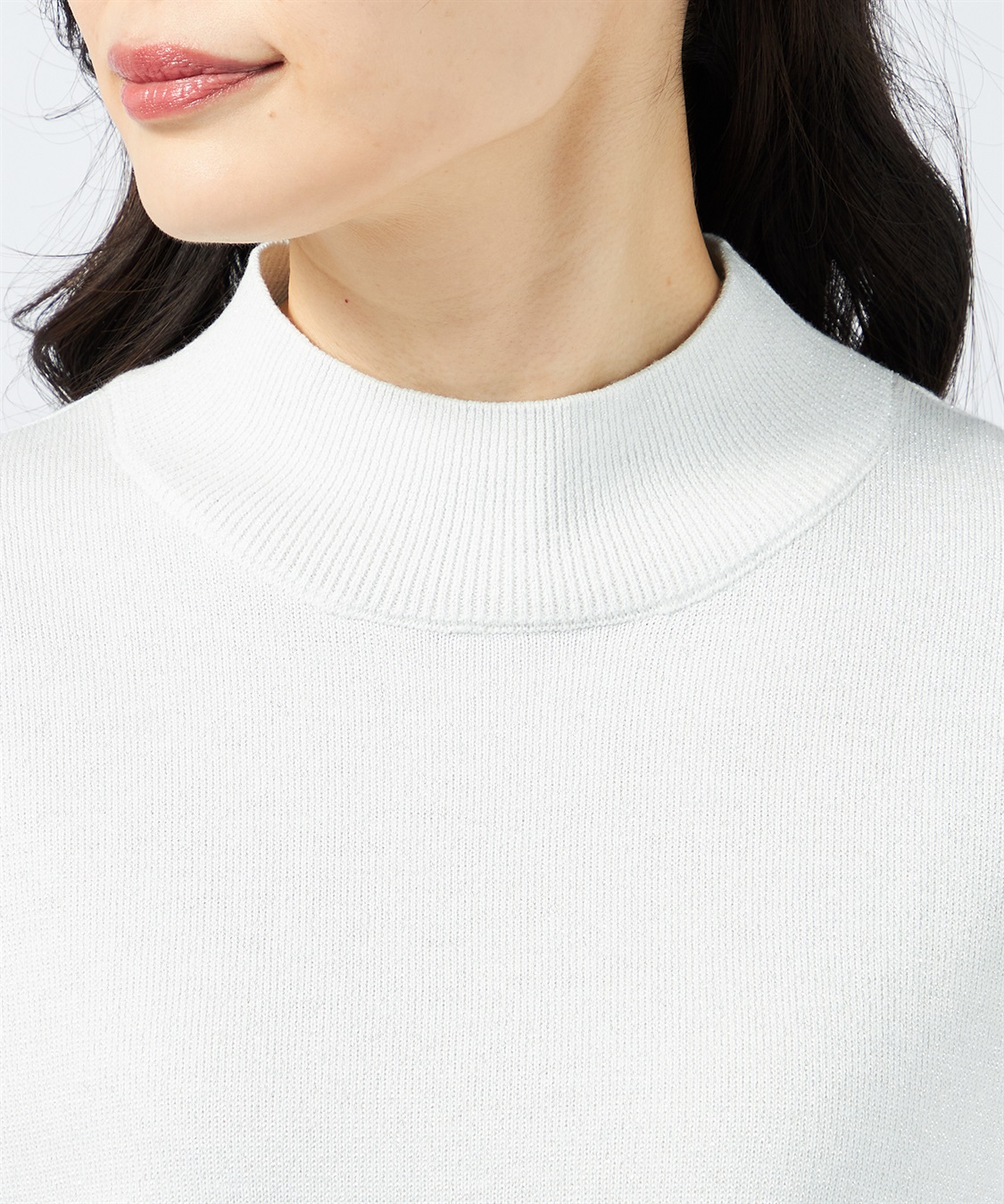 ラメニットプルオーバー A/C DESIGN BY ALPHA CUBIC｜クロスプラス公式