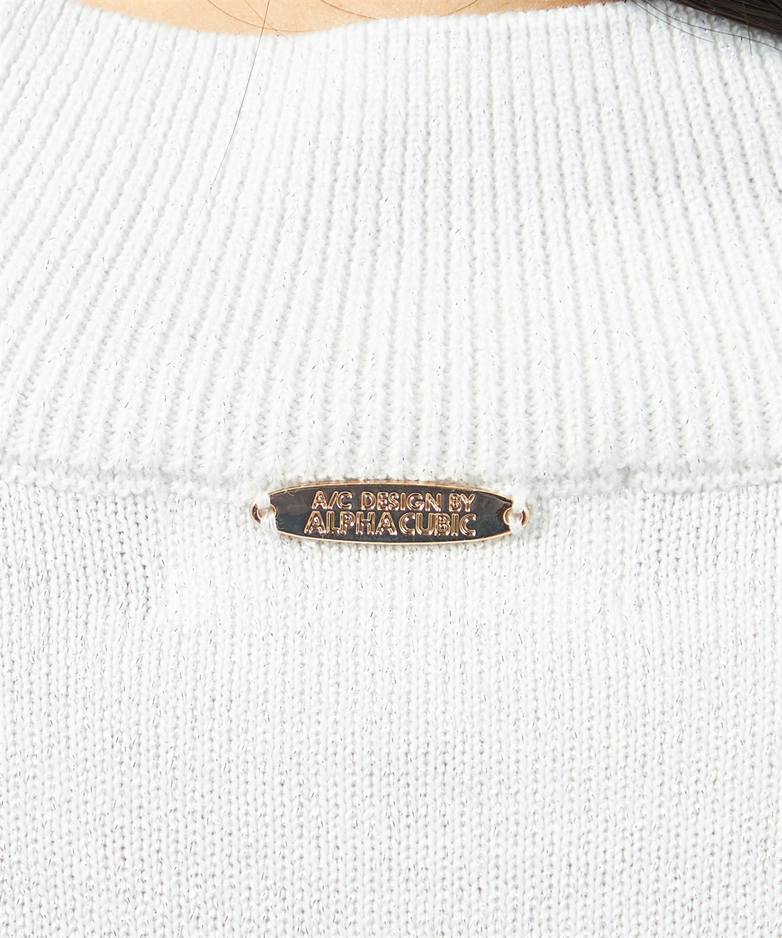 A/C DESIGN BY ALPHA CUBIC ラメニットプルオーバー_sub_8