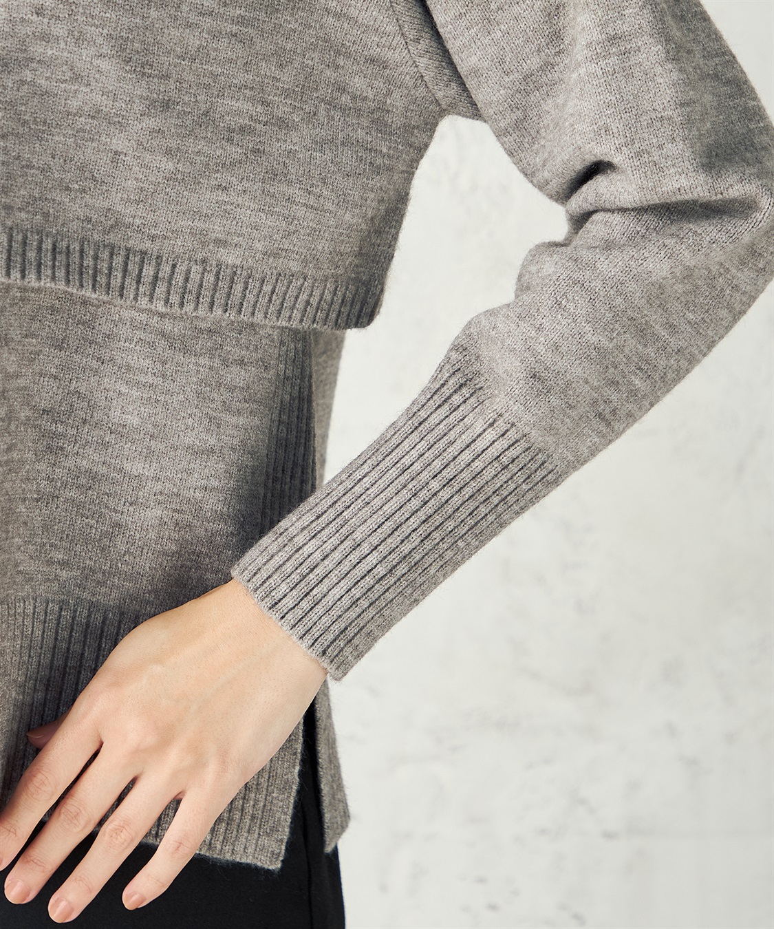 A/C DESIGN BY ALPHA CUBIC ニットアンサンブル_sub_5