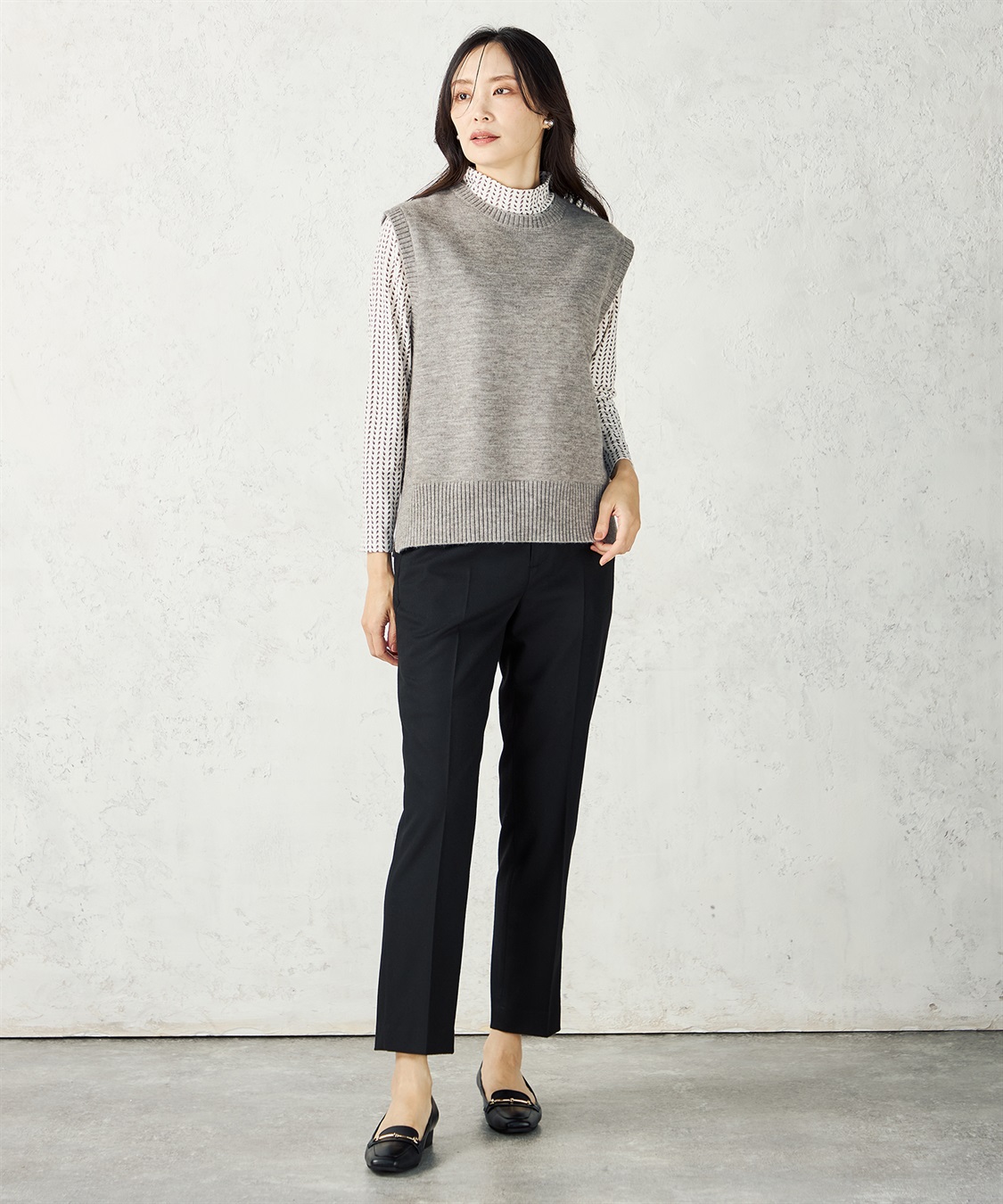 A/C DESIGN BY ALPHA CUBIC ニットアンサンブル_sub_14