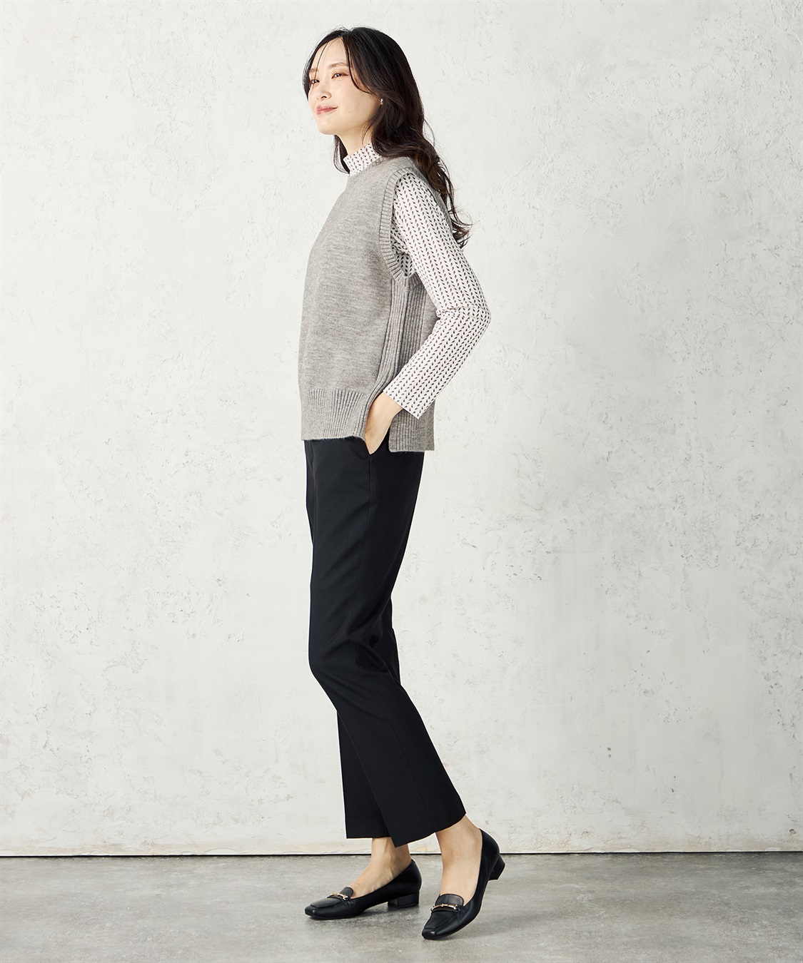 A/C DESIGN BY ALPHA CUBIC ニットアンサンブル_sub_15