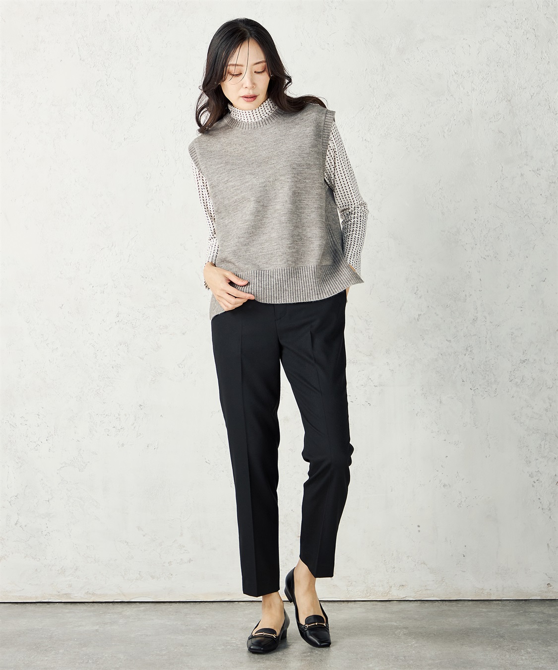 A/C DESIGN BY ALPHA CUBIC ニットアンサンブル_sub_16