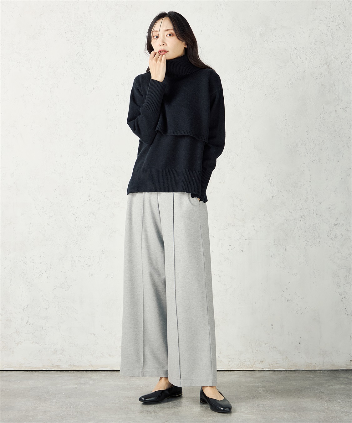 A/C DESIGN BY ALPHA CUBIC ニットアンサンブル_sub_17