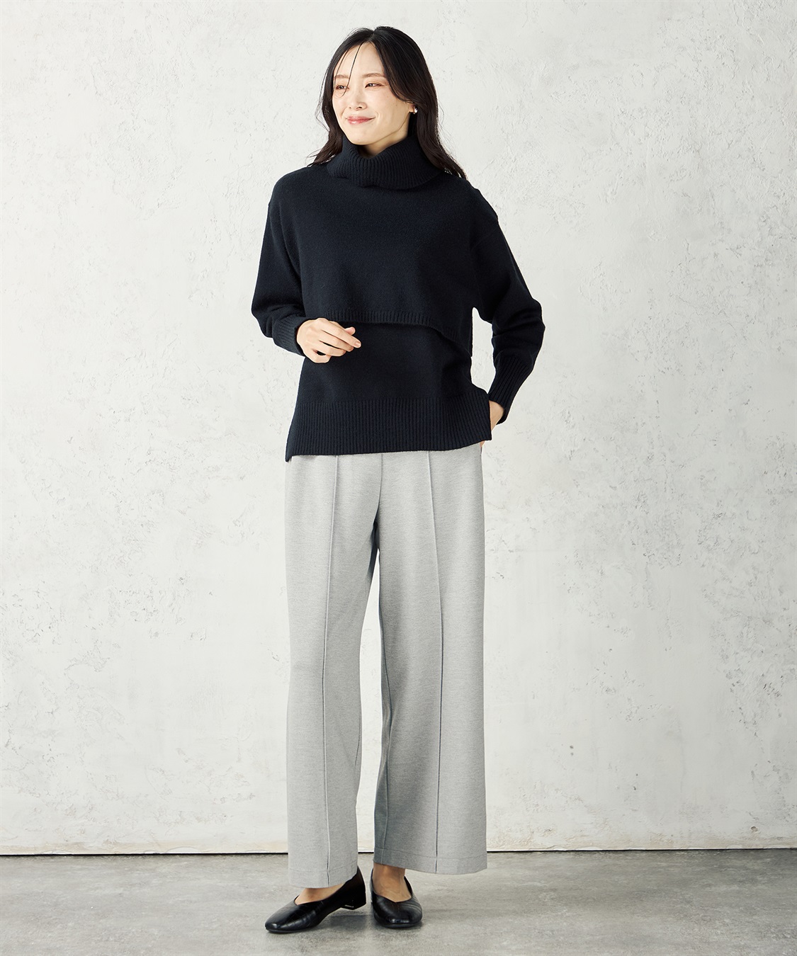 A/C DESIGN BY ALPHA CUBIC ニットアンサンブル_sub_18