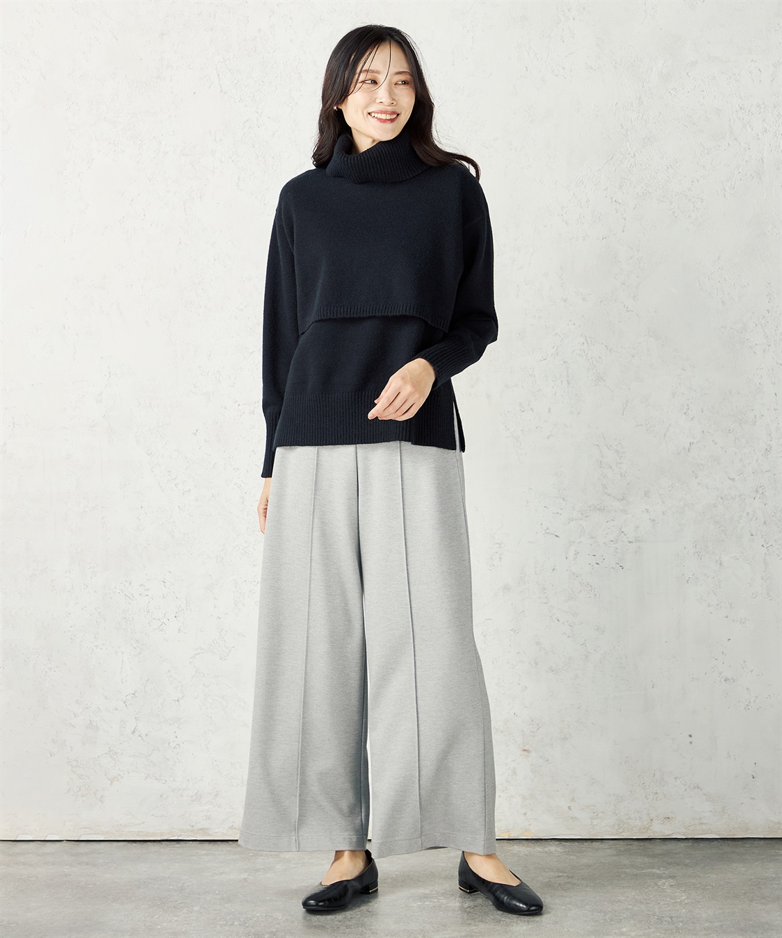 A/C DESIGN BY ALPHA CUBIC ニットアンサンブル_sub_19