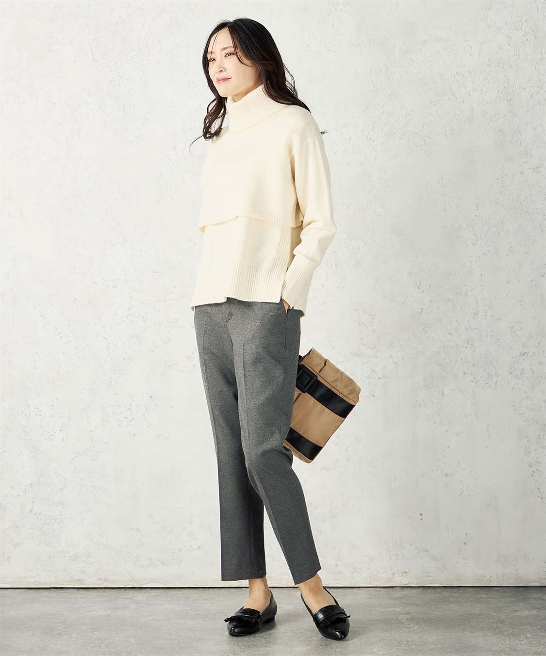 A/C DESIGN BY ALPHA CUBIC ニットアンサンブル_sub_22