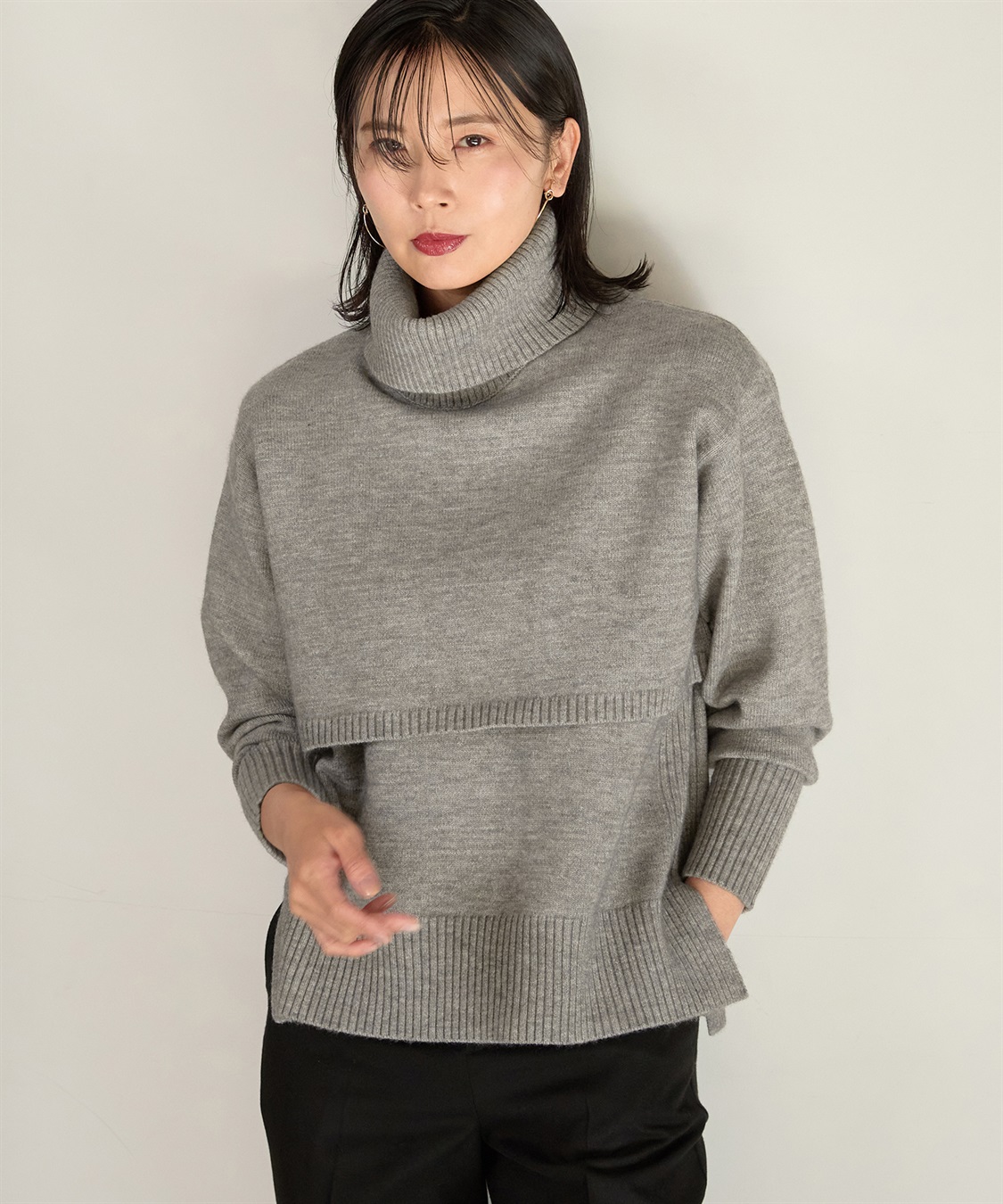 A/C DESIGN BY ALPHA CUBIC ニットアンサンブル_sub_23