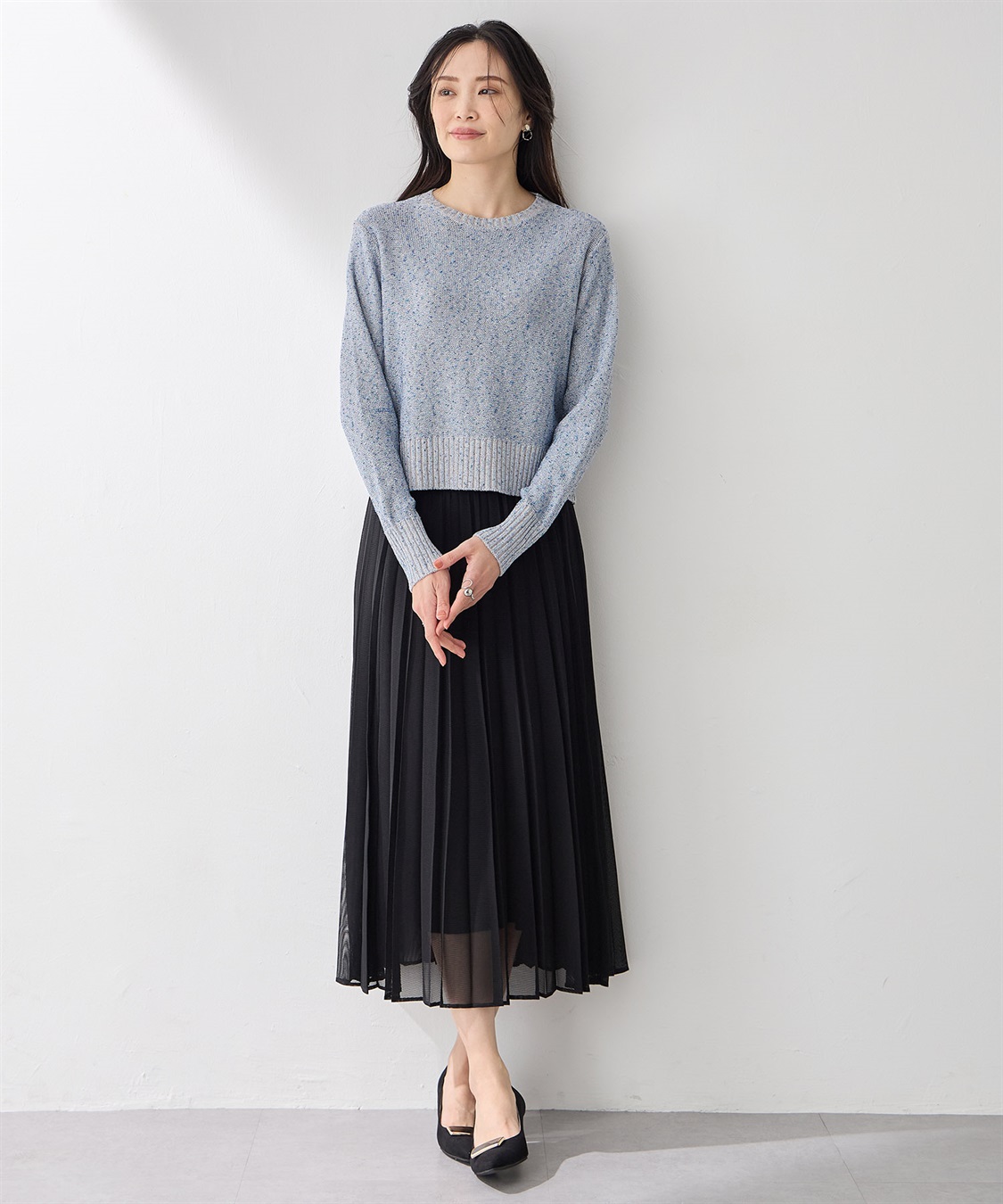 ラメニットプルオーバー La maglia due】ラメニットプルオーバー(トップス)｜EPOCA