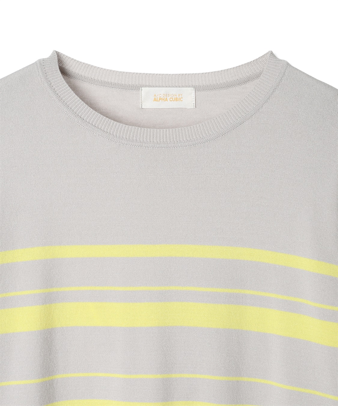 A/C DESIGN BY ALPHA CUBIC ボーダーニットプルオーバー【洗える】_sub_17