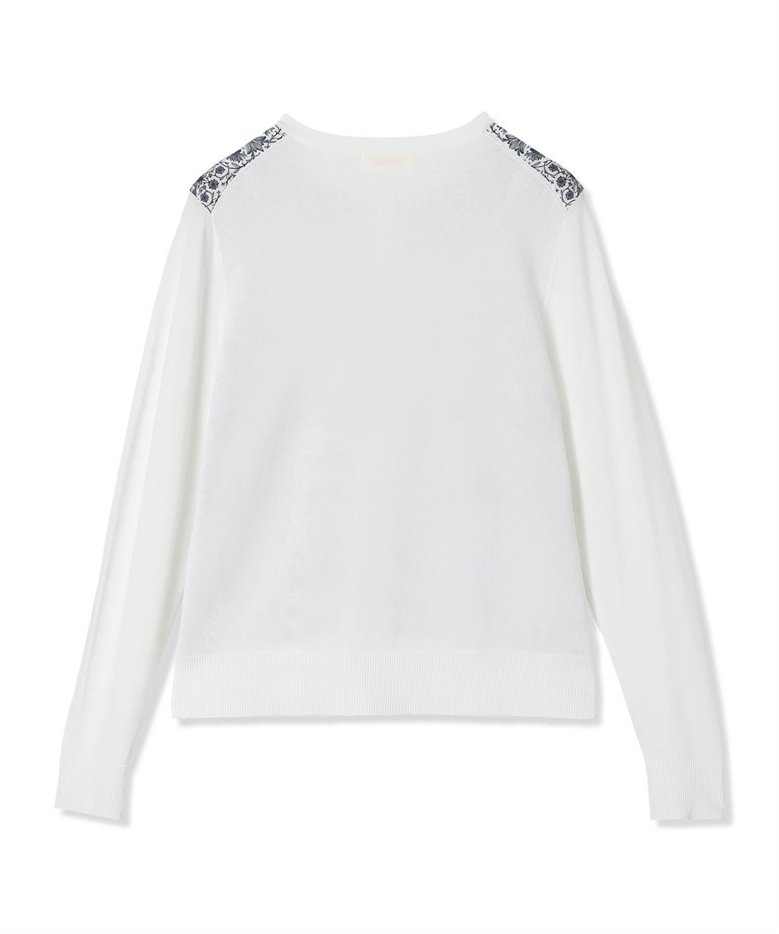 A/C DESIGN BY ALPHA CUBIC リバティ切替えカーディガン【手洗い可能】_sub_15