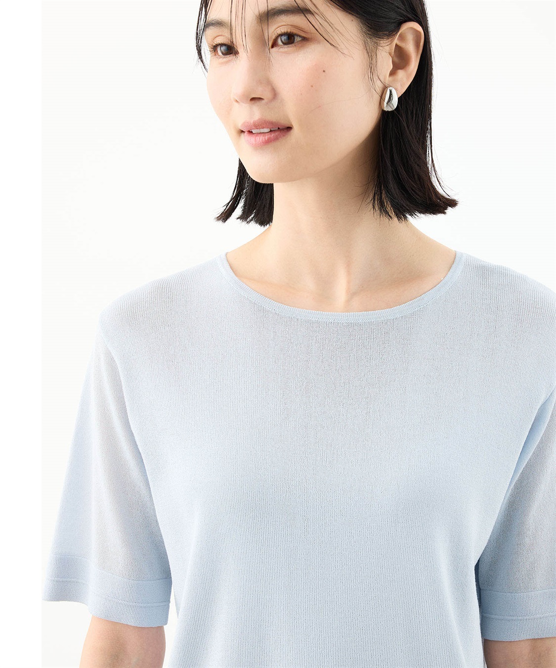 A/C DESIGN BY ALPHA CUBIC ラメサマーニットプルオーバー【洗える】_sub_17