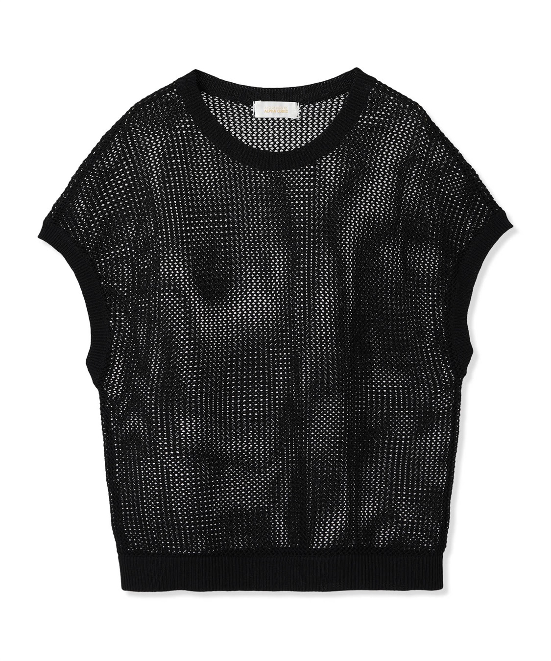 A/C DESIGN BY ALPHA CUBIC メッシュニットプルオーバー【手洗い可能】_sub_16