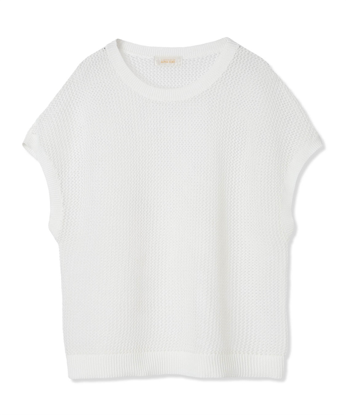 A/C DESIGN BY ALPHA CUBIC メッシュニットプルオーバー【手洗い可能】_sub_17