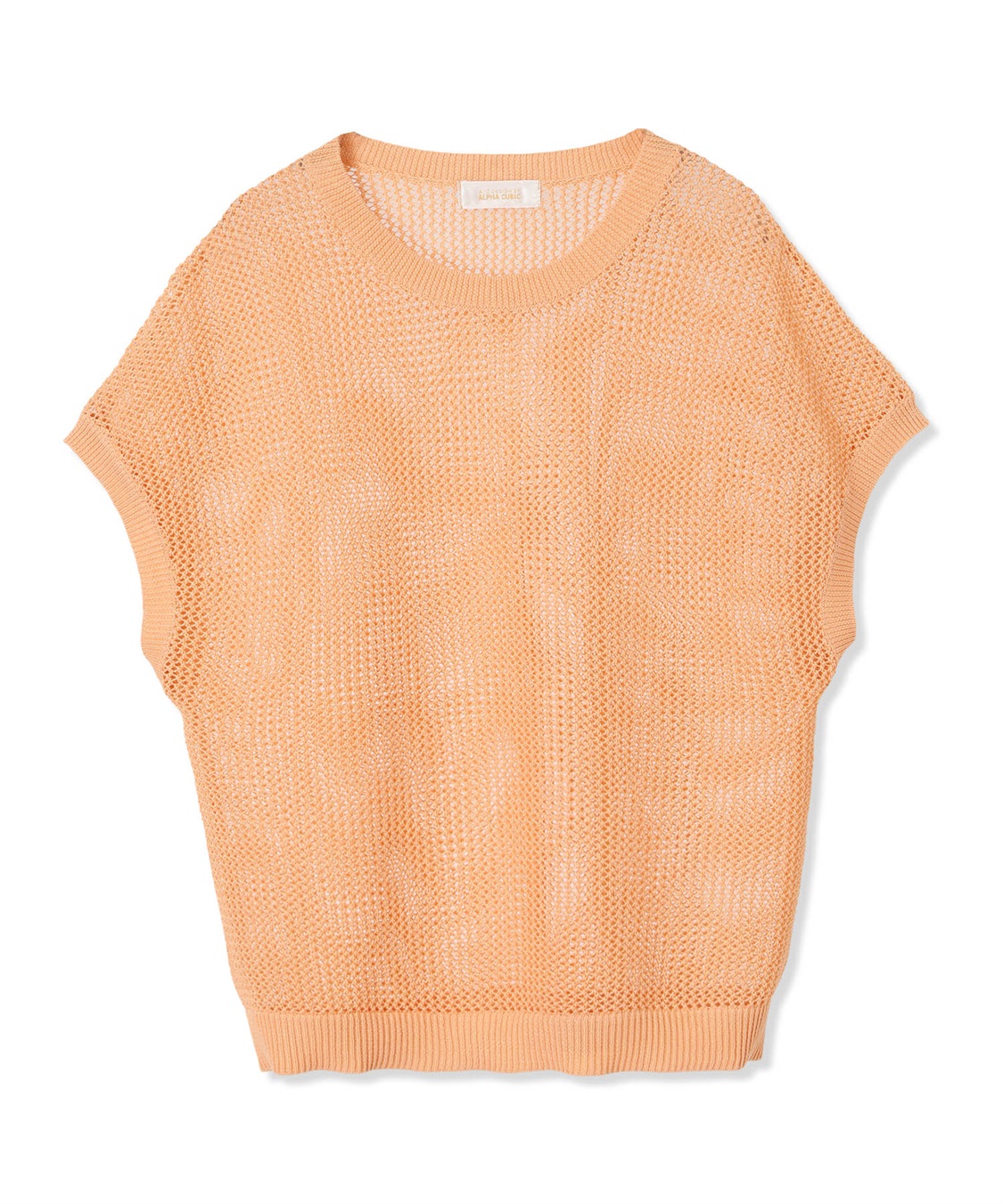 A/C DESIGN BY ALPHA CUBIC メッシュニットプルオーバー【手洗い可能】_sub_18