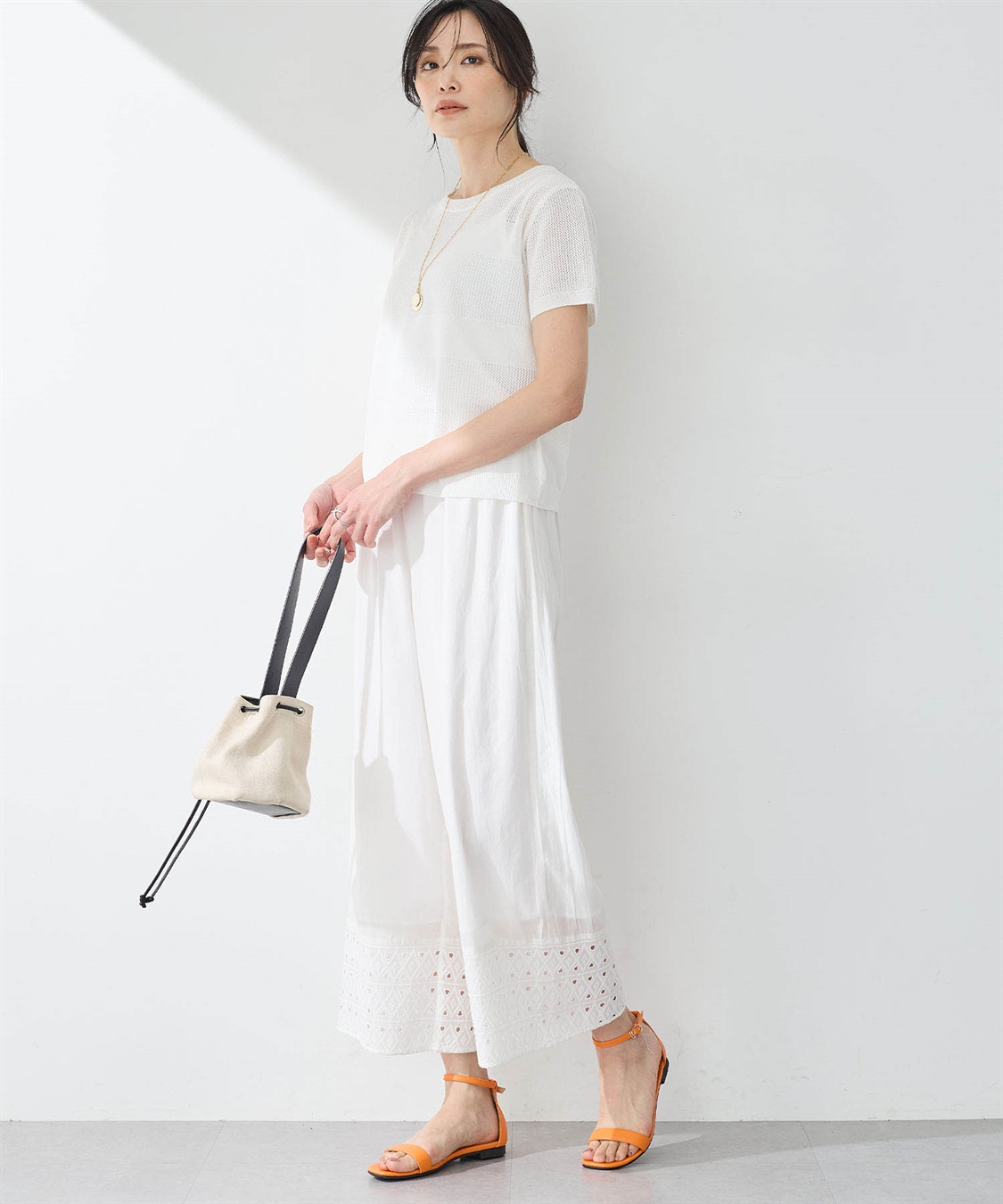 A/C DESIGN BY ALPHA CUBIC メッシュボーダープルオーバー【手洗い可能】_sub_5