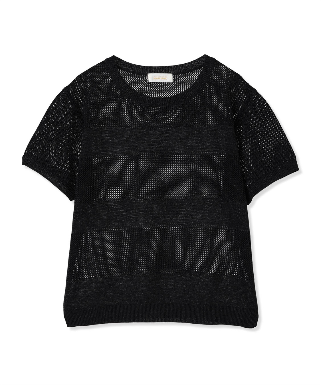 A/C DESIGN BY ALPHA CUBIC メッシュボーダープルオーバー【手洗い可能】_sub_11