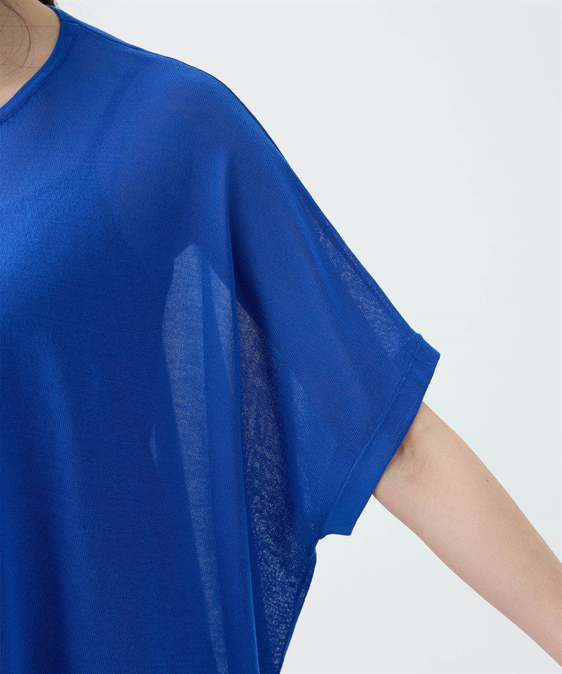 A/C DESIGN BY ALPHA CUBIC 裾透かし編みサマーニットプルオーバー【接触冷感・洗える】_sub_18