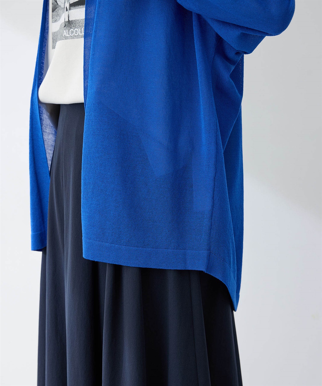 A/C DESIGN BY ALPHA CUBIC ドルマンサマーニットカーディガン【接触冷感・洗える】_sub_18