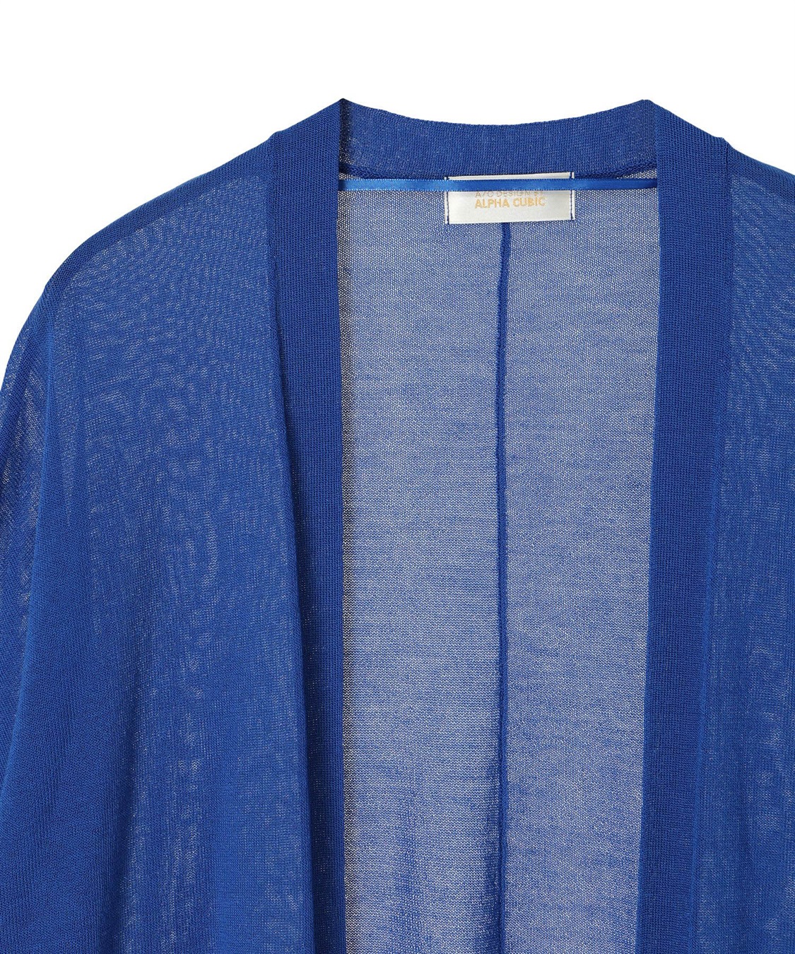 A/C DESIGN BY ALPHA CUBIC ドルマンサマーニットカーディガン【接触冷感・洗える】_sub_23