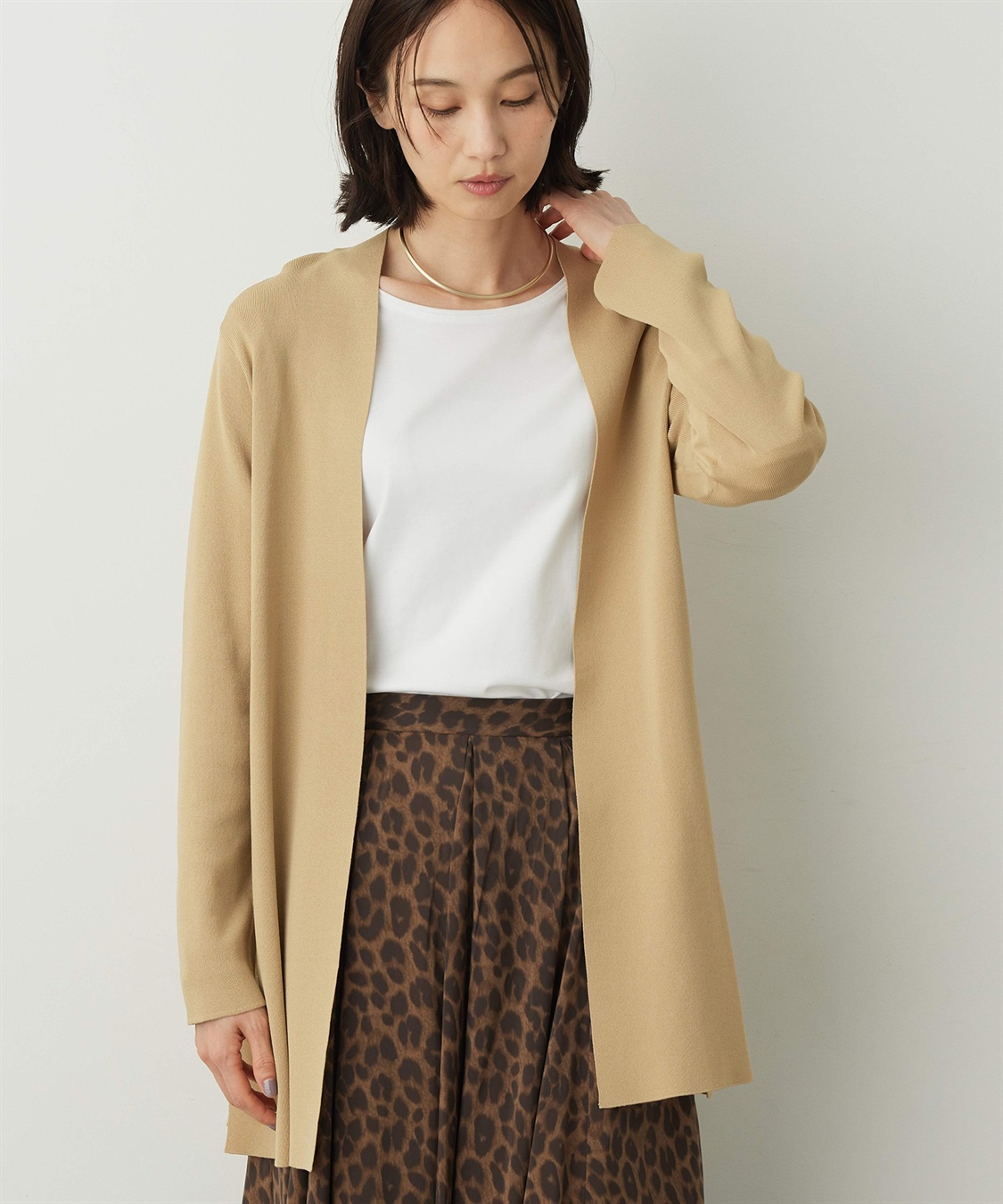 A/C DESIGN BY ALPHA CUBIC 着流しニットロングカーディガン【ハンドウォッシャブル・毛玉になりにくい】_sub_6