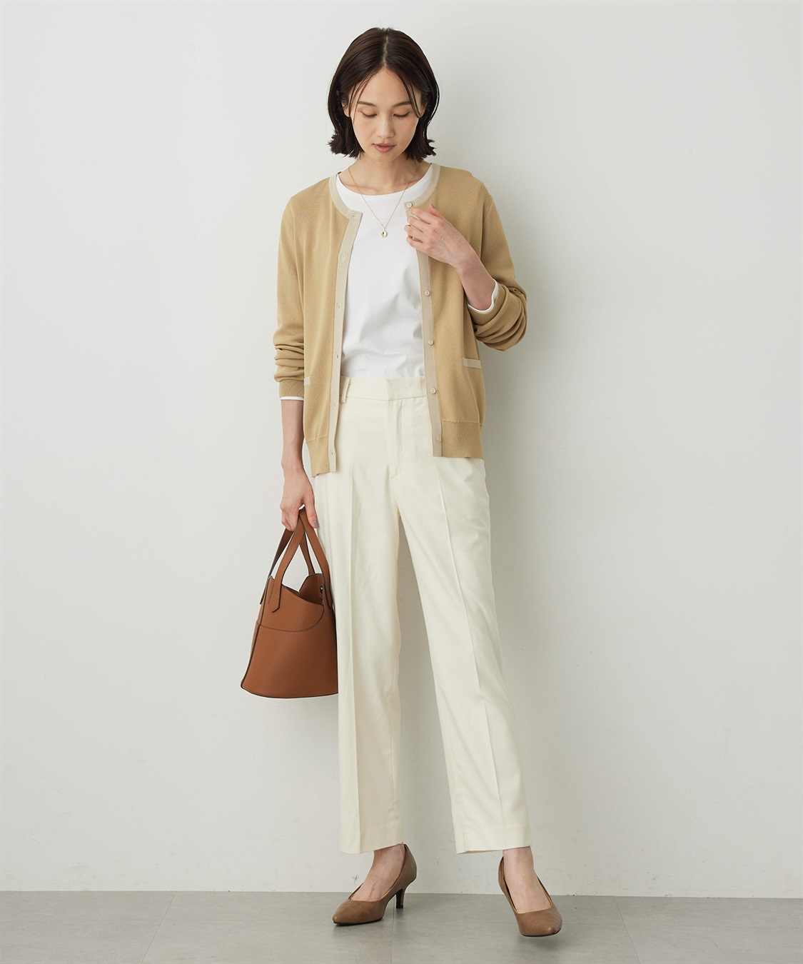 A/C DESIGN BY ALPHA CUBIC バイカラーカーディガン_sub_9