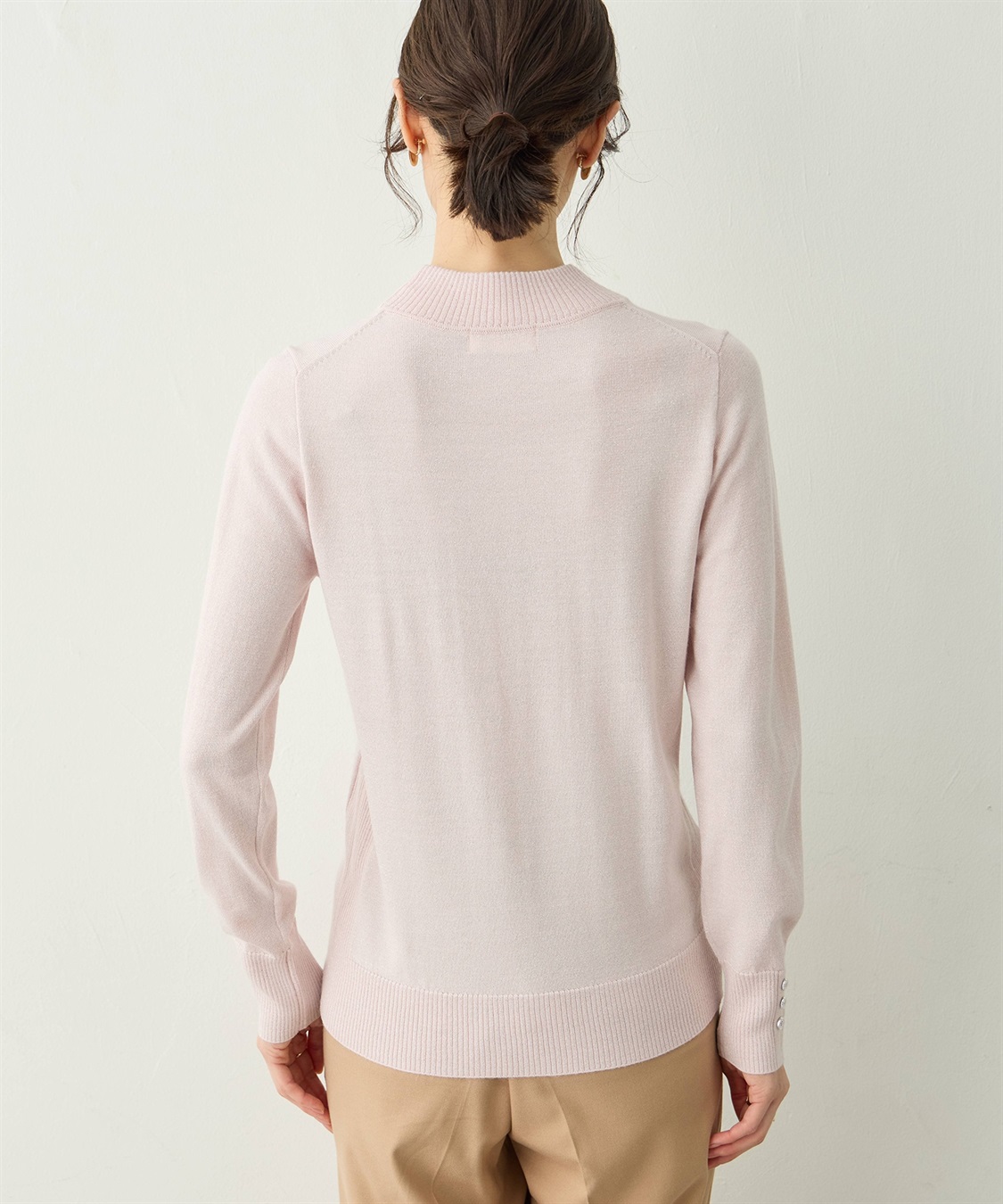 A/C DESIGN BY ALPHA CUBIC ラメリブハイネックニットプルオーバー【ハンドウォッシャブル】_sub_7